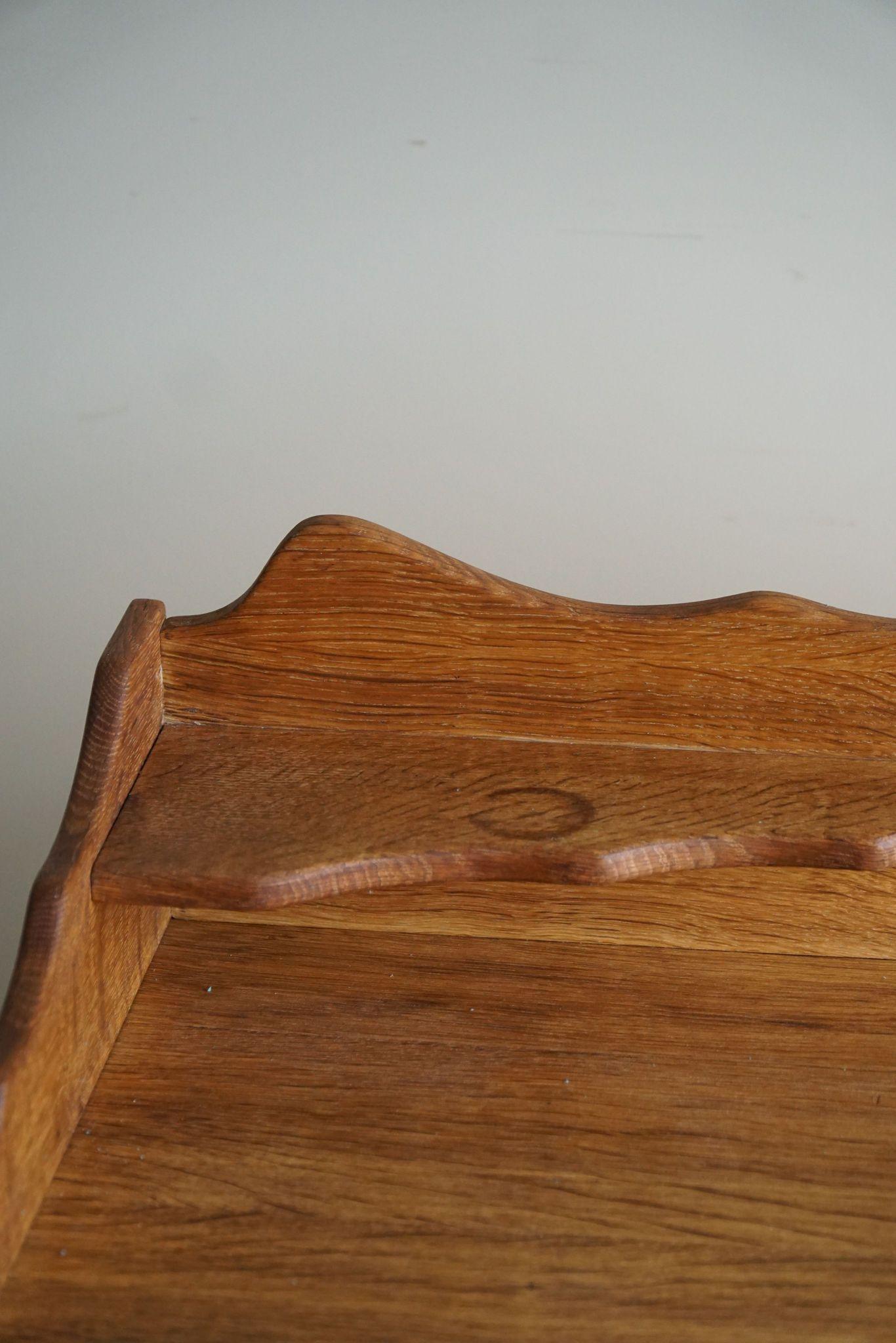 Mid Century Dressing Table / Desk in Oak, Made by a Danish Cabinetmaker, 1950s 9