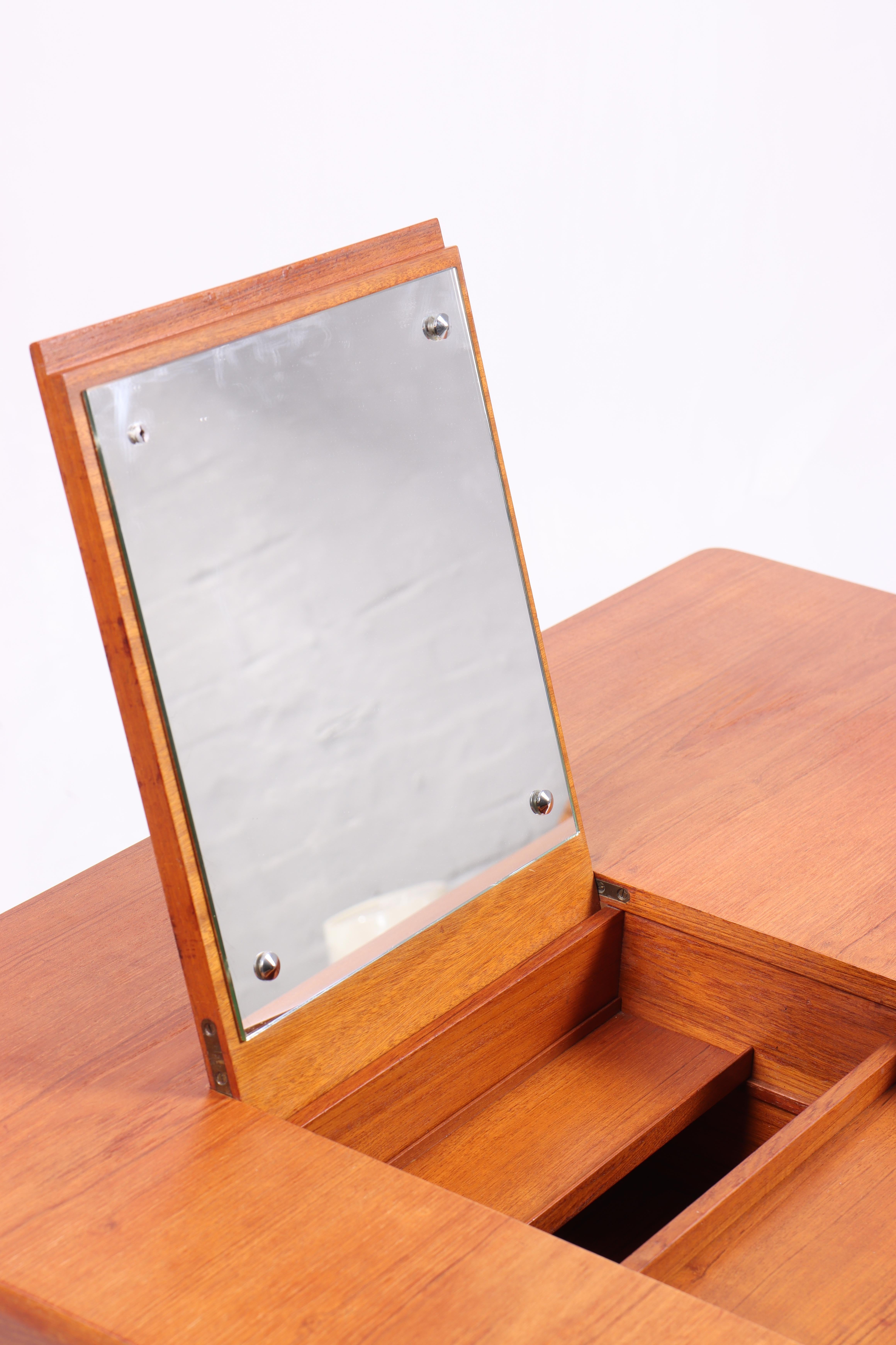 Danish Mid-Century Dressing Table in Teak Designed by Severin Hansen, 1960s