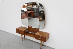 Mid-Century Dressing Table Vanity with Mirror by A.A. Patijn for Zijlstra, Holla
