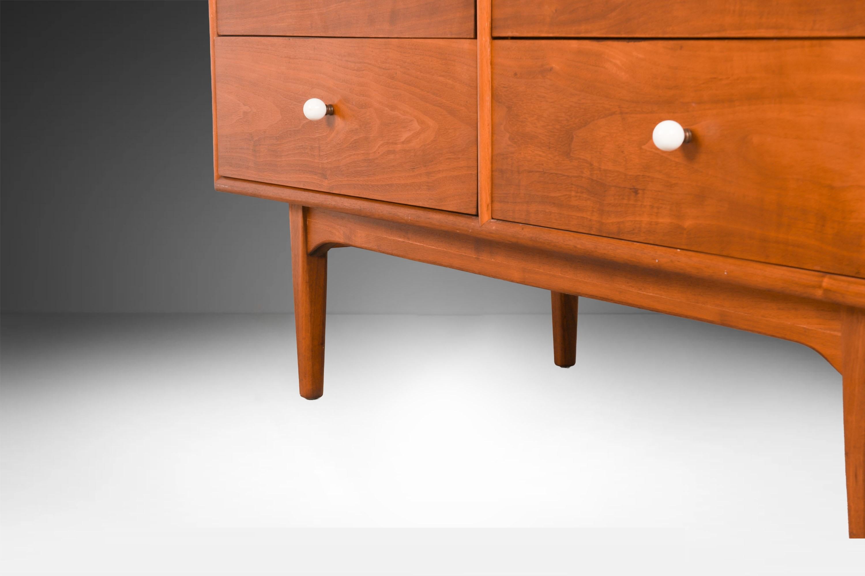 Mid Century Drexel Declaration Kipp Stewart Double Dresser For Sale 1
