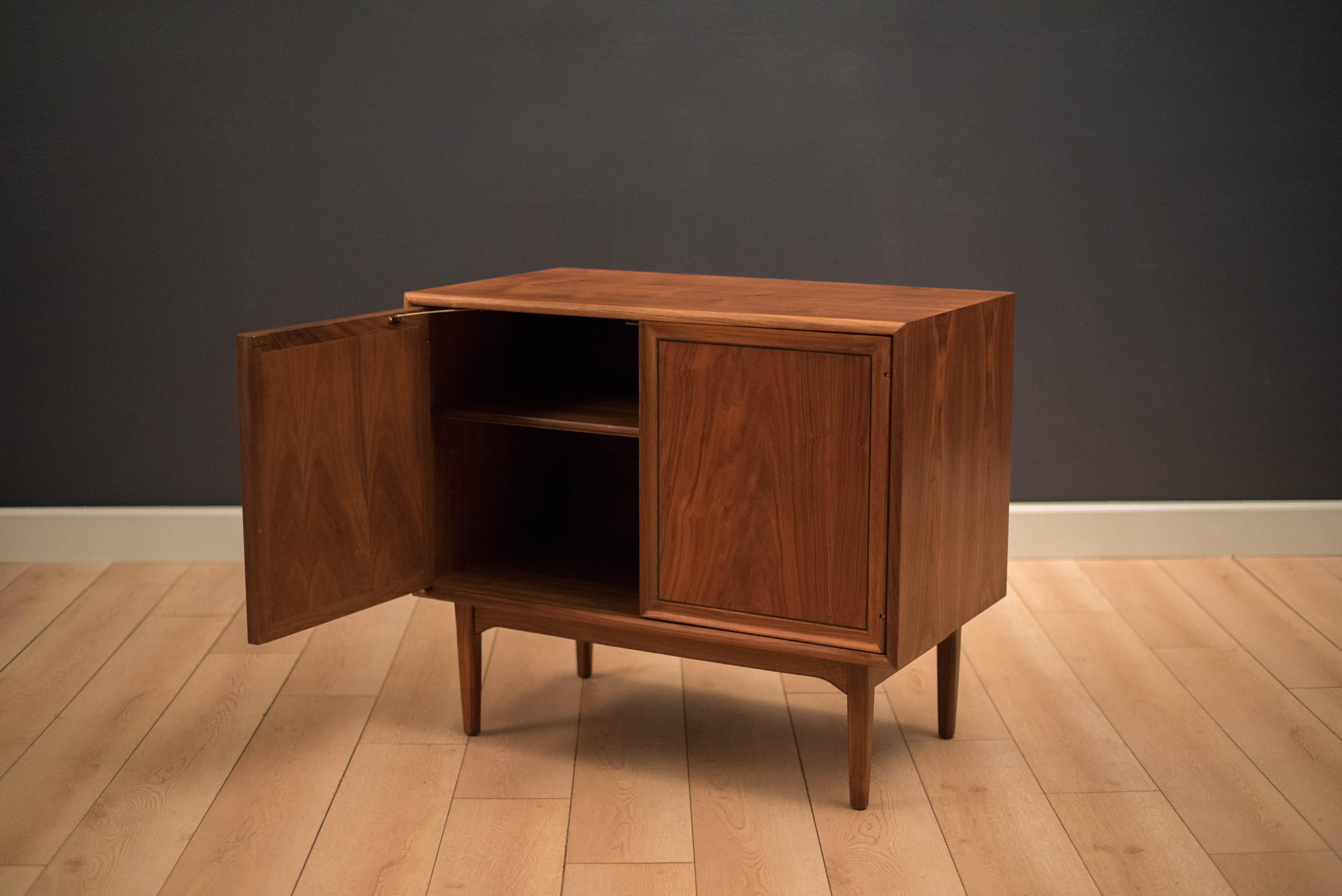 Mid-Century Modern Mid Century Drexel Declaration Walnut Cabinet
