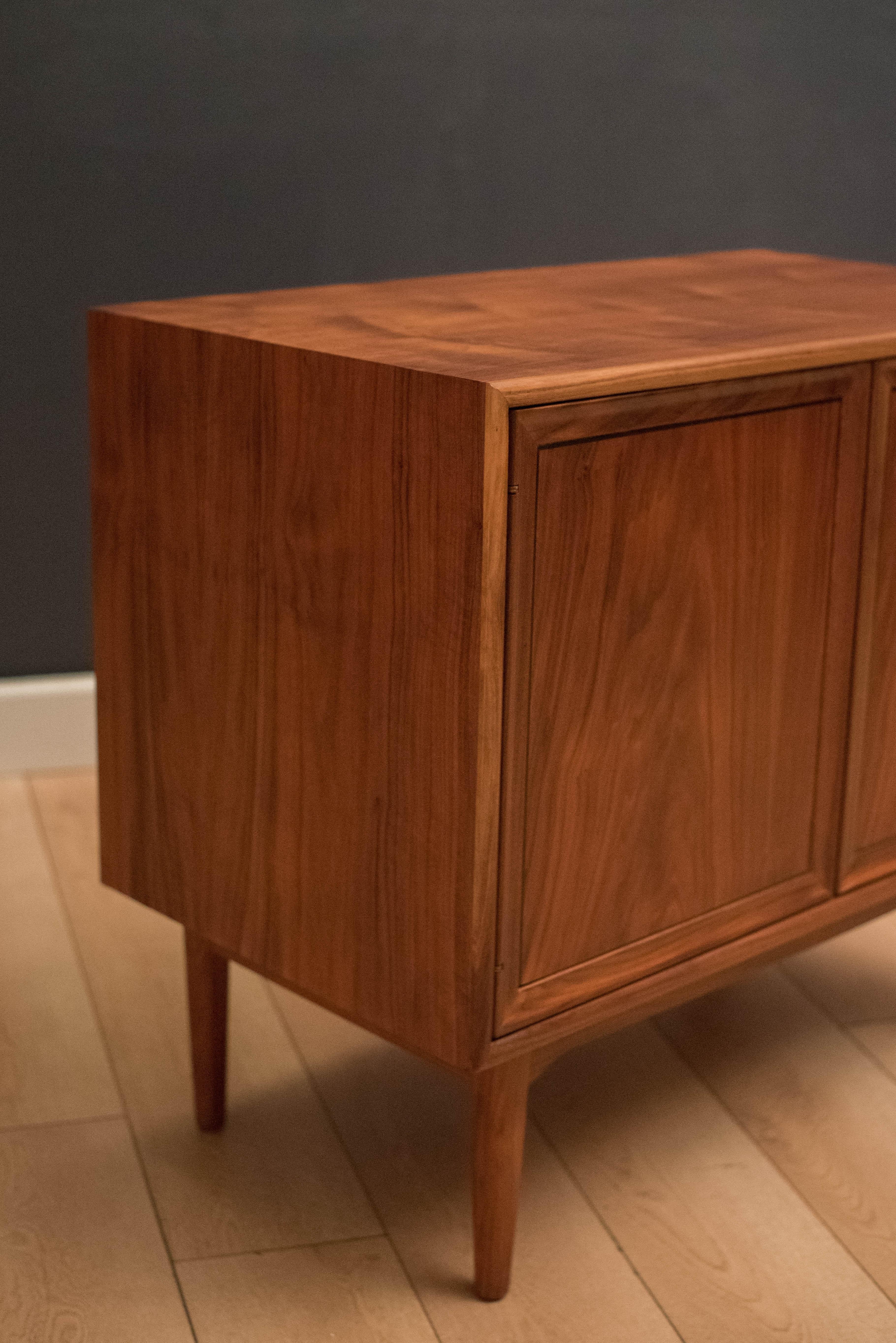 Mid-20th Century Mid Century Drexel Declaration Walnut Cabinet