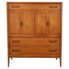 Mid-Century Drexel Dresser Gentleman’s Chest Meridian Collection