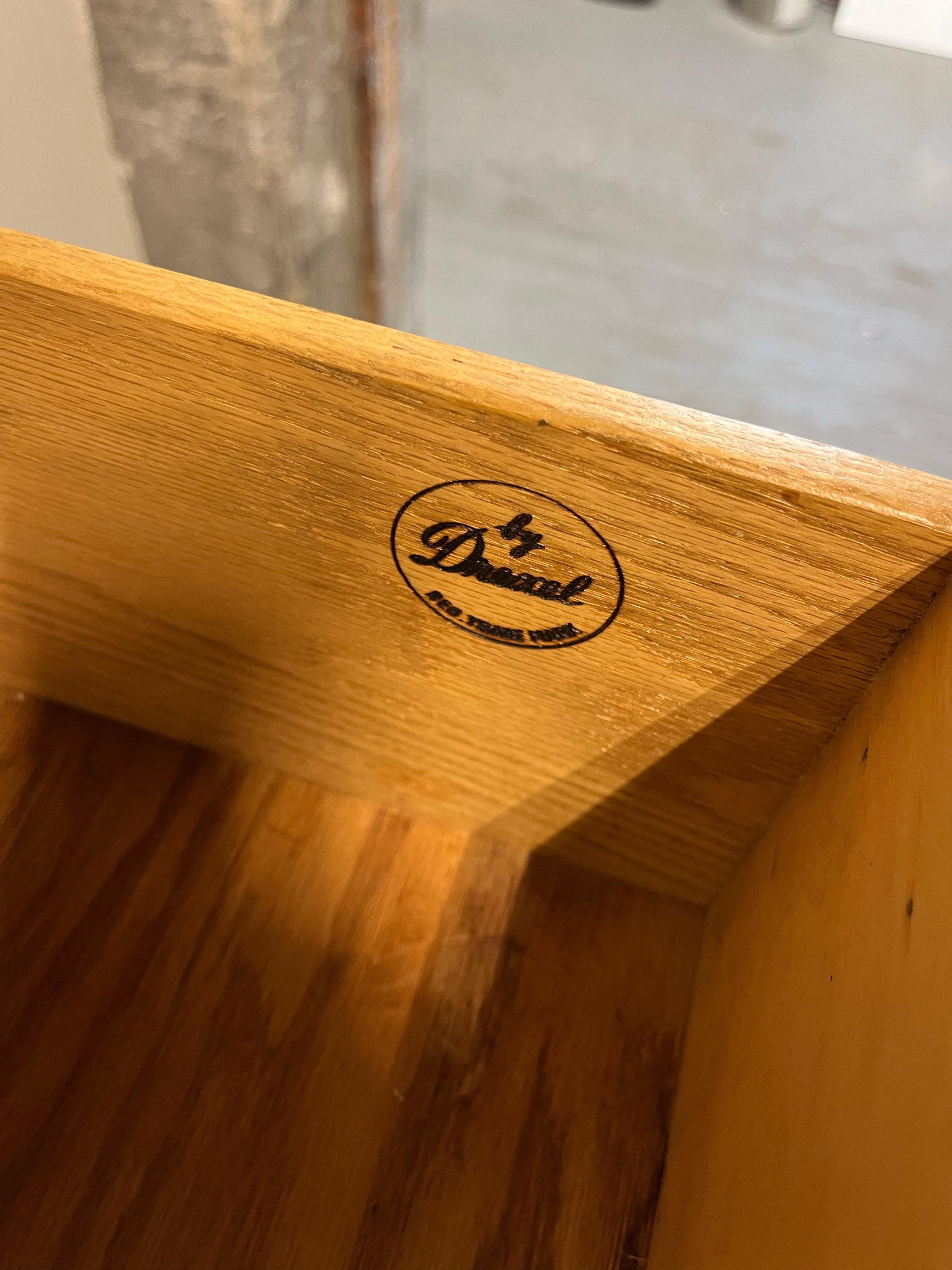 Mid Century Drexel Esperanto Highboy Dresser For Sale 3