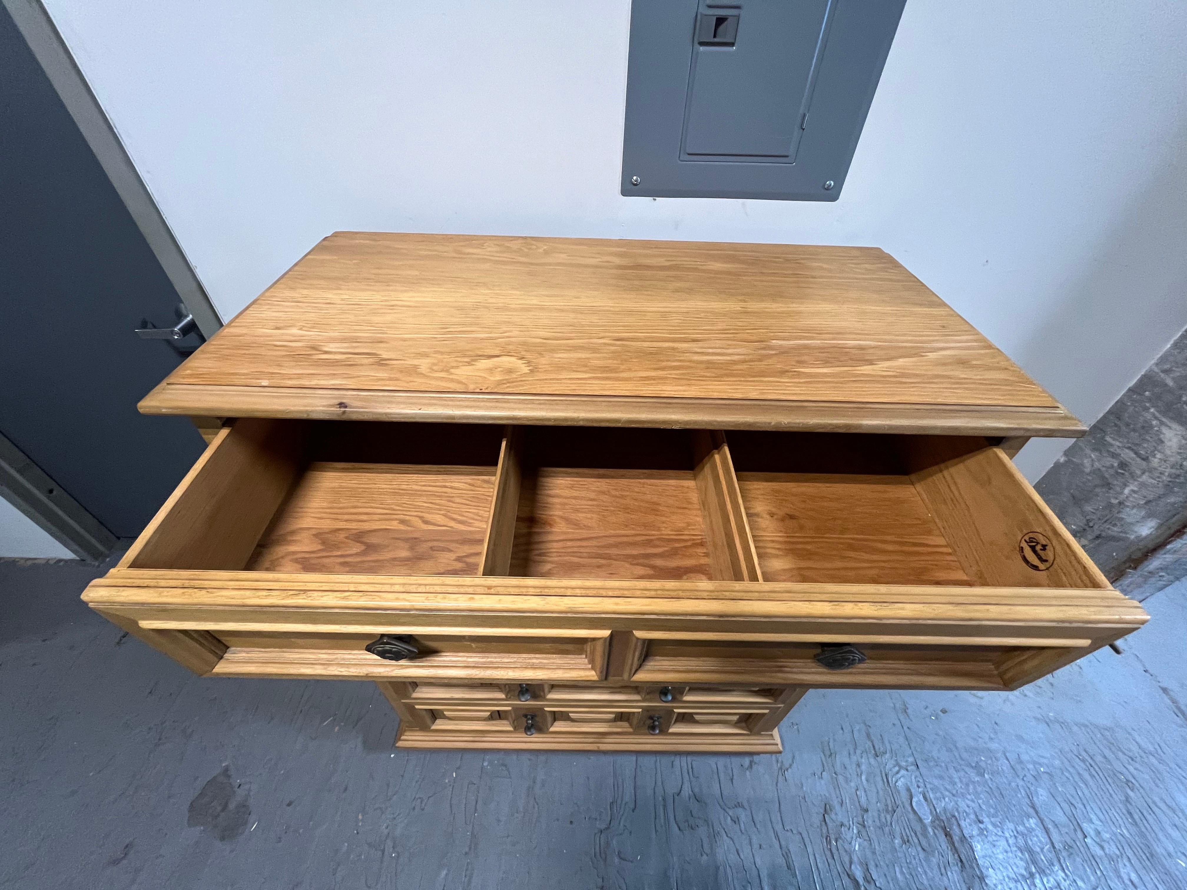 Mid Century Drexel Esperanto Highboy Dresser For Sale 2