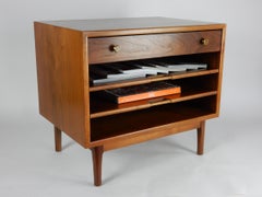 Mid-Century Drexel Magazine Cabinet Table by Kipp Stewart and Stewart MacDougal