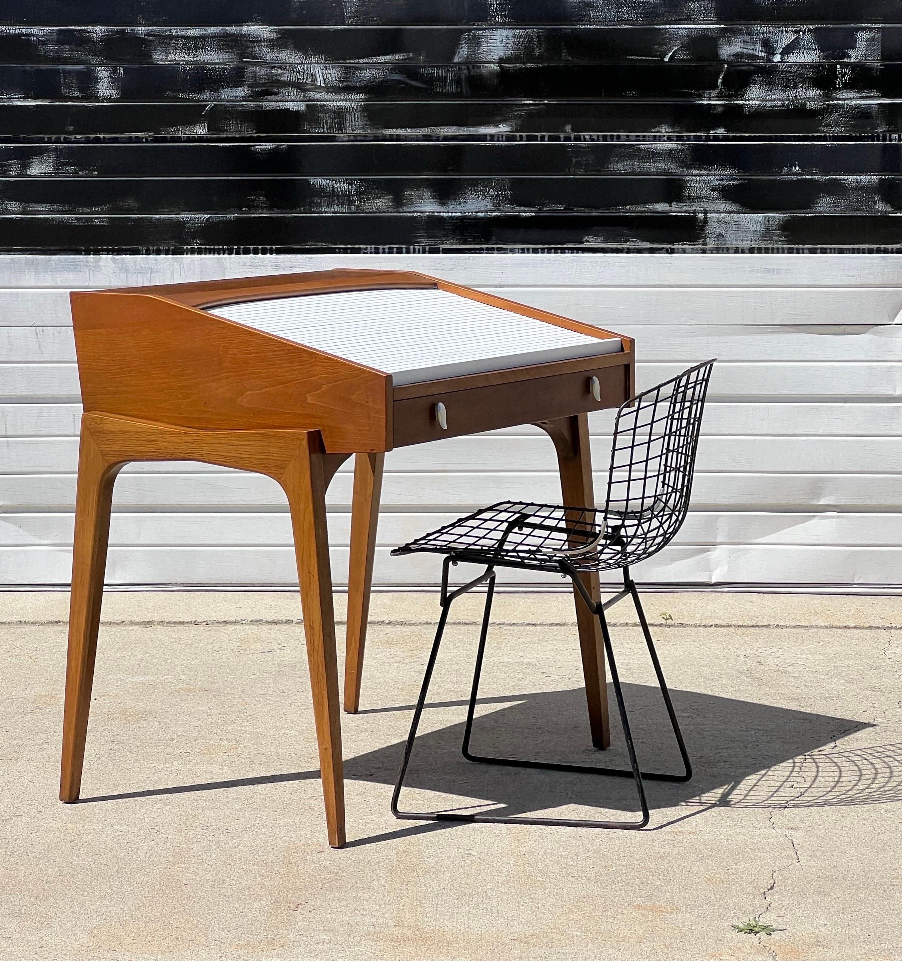 American Mid-Century Drexel Profile Desk by John Van Koert