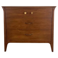 Mid-Century Drexel Three Drawer Dresser by John Van Koert