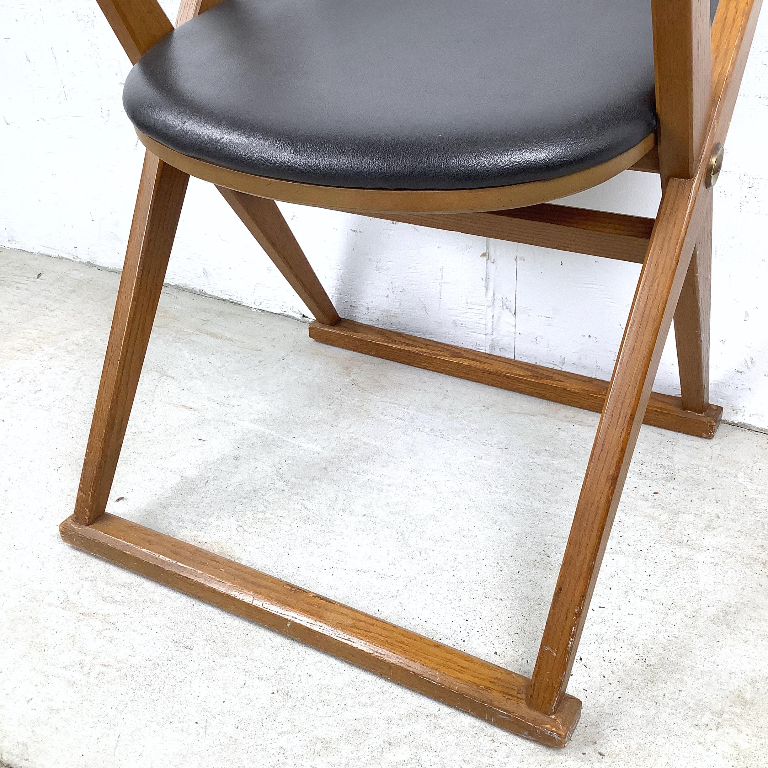 Sedia Drexel X-Frame di metà secolo in vendita 2