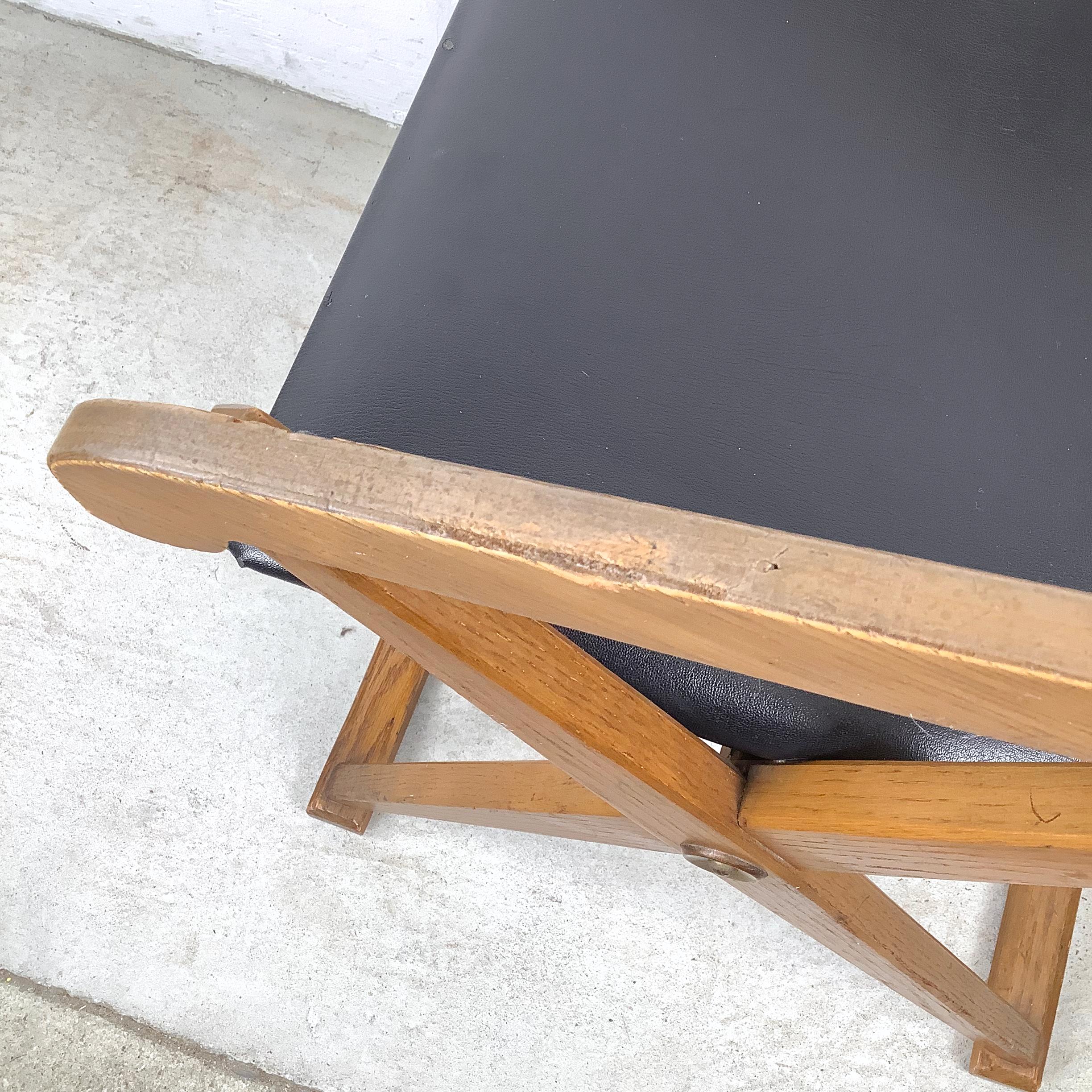 Sedia Drexel X-Frame di metà secolo in vendita 3