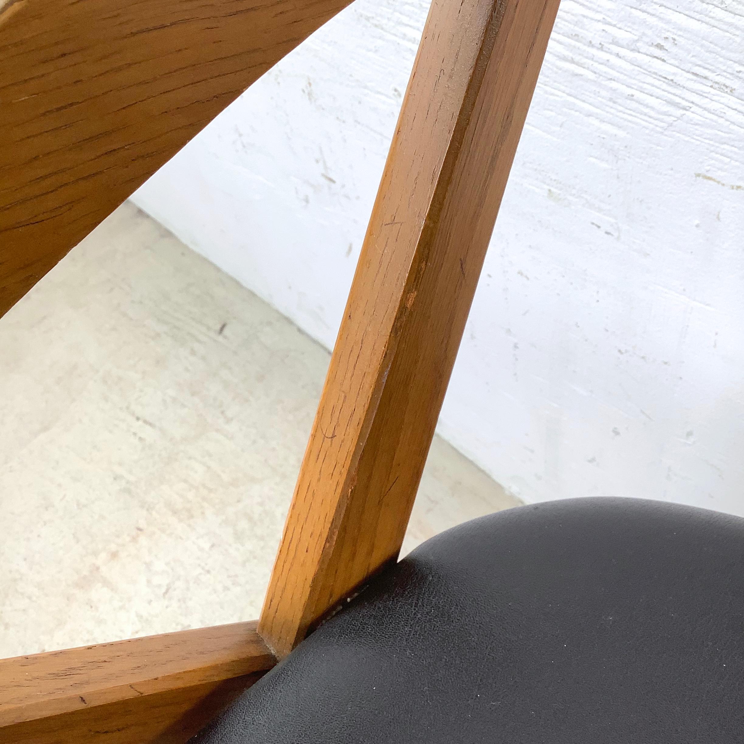 Sedia Drexel X-Frame di metà secolo in vendita 12