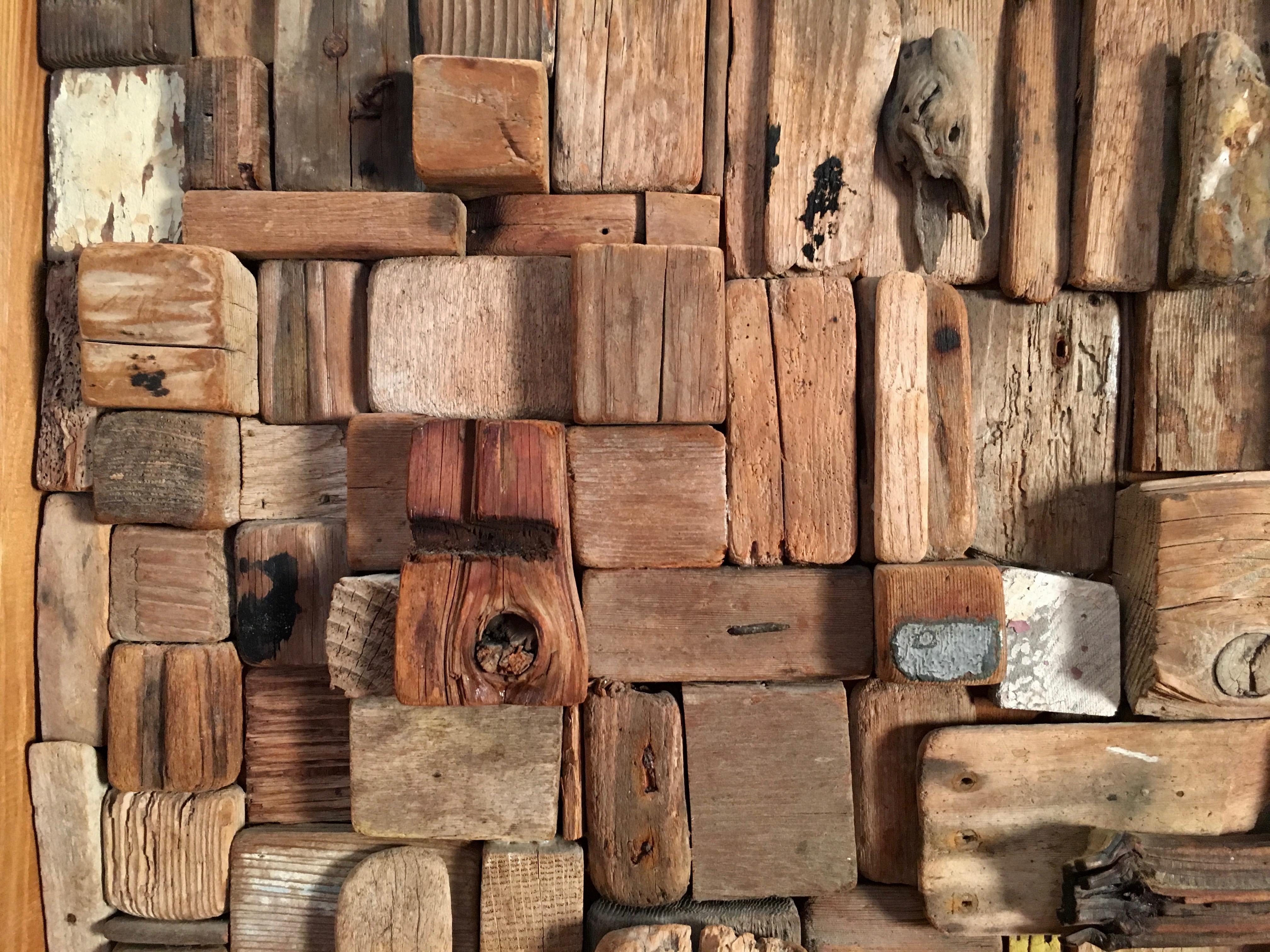 Wood Midcentury Driftwood Assemblage