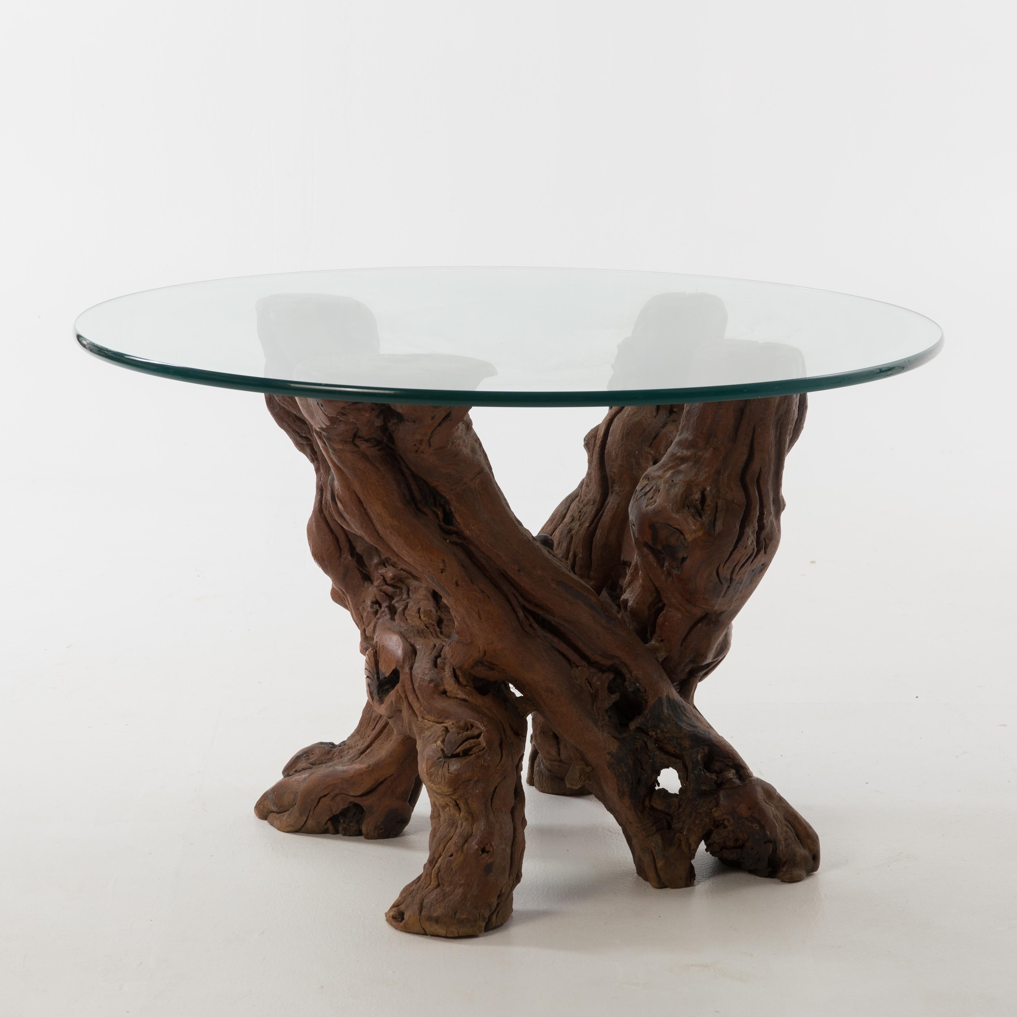 Late 20th Century Midcentury Driftwood Root Coffee Table, 1970s