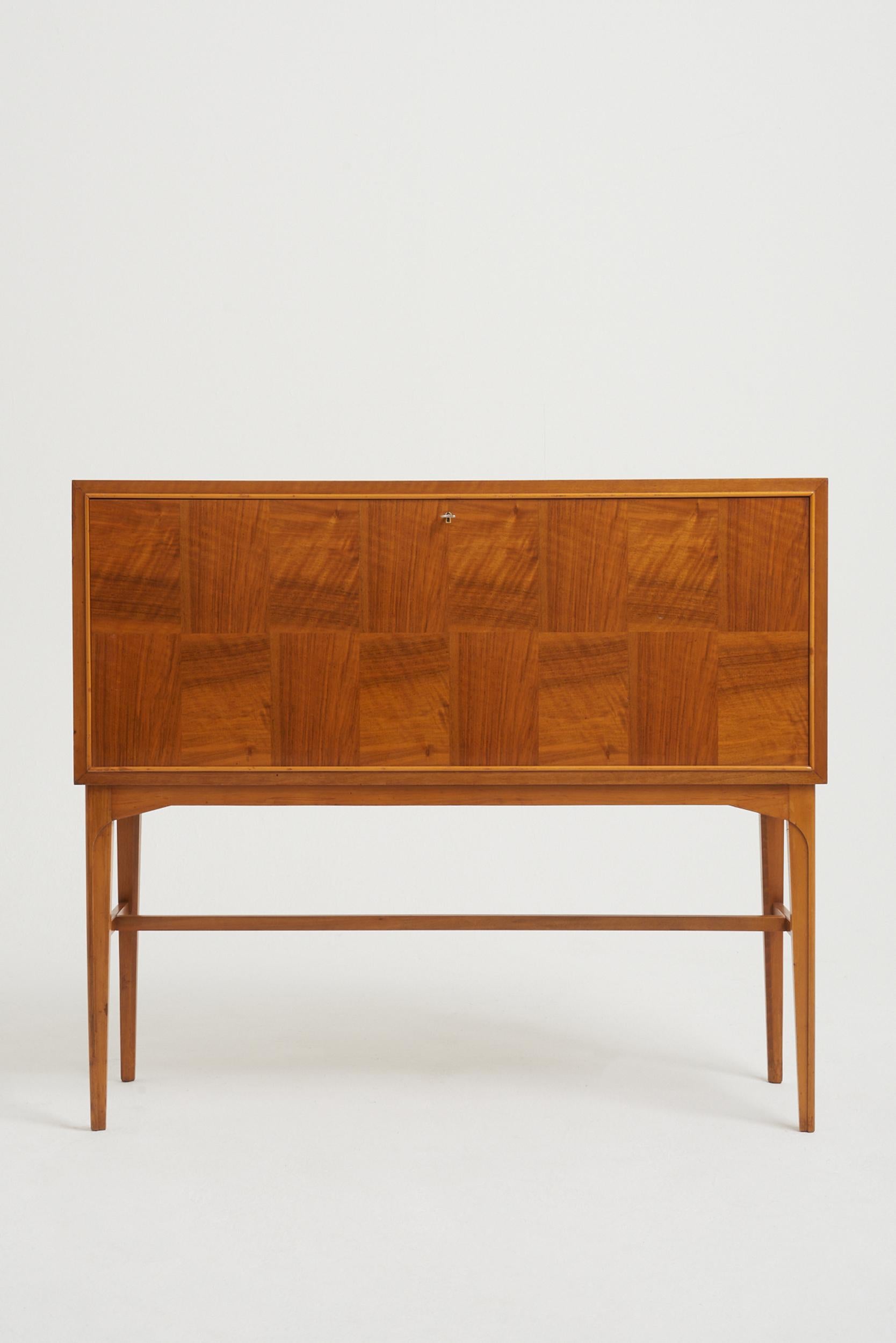 Swedish Midcentury Drinks Cabinet by Carl-Axel Acking