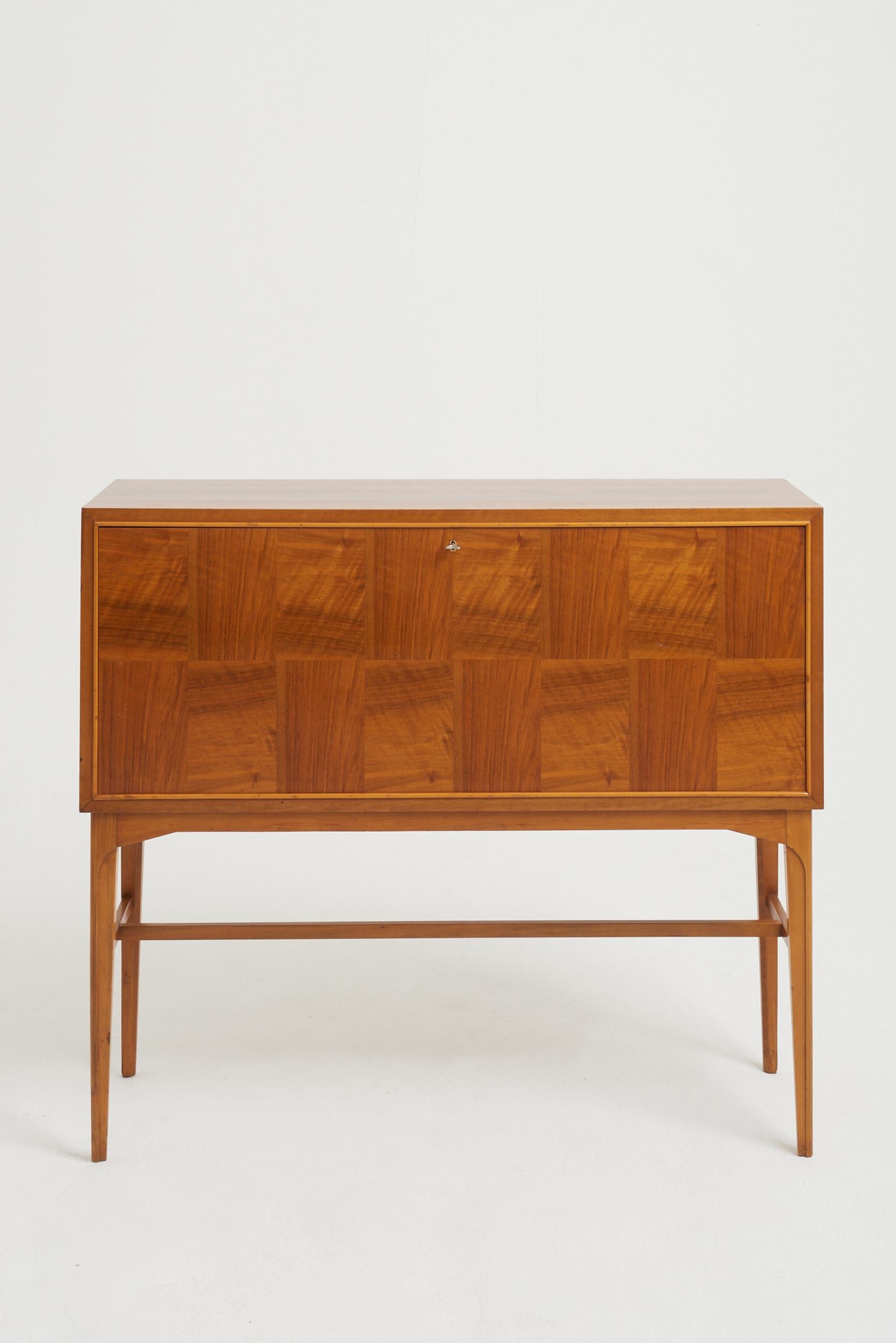 Midcentury Drinks Cabinet by Carl-Axel Acking In Good Condition In London, GB