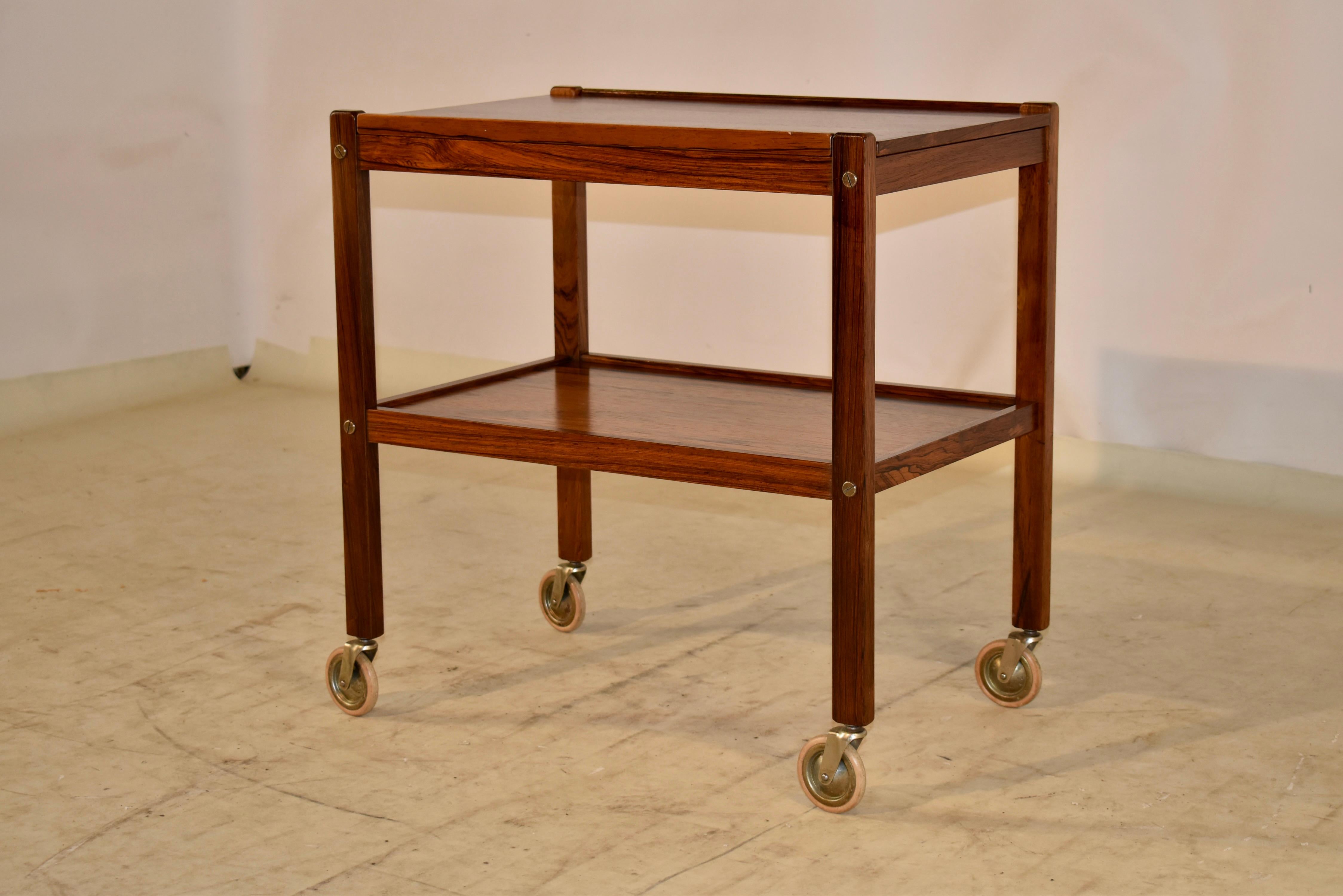 Mid-Century Drinks Cart from England, c. 1960 In Good Condition For Sale In High Point, NC