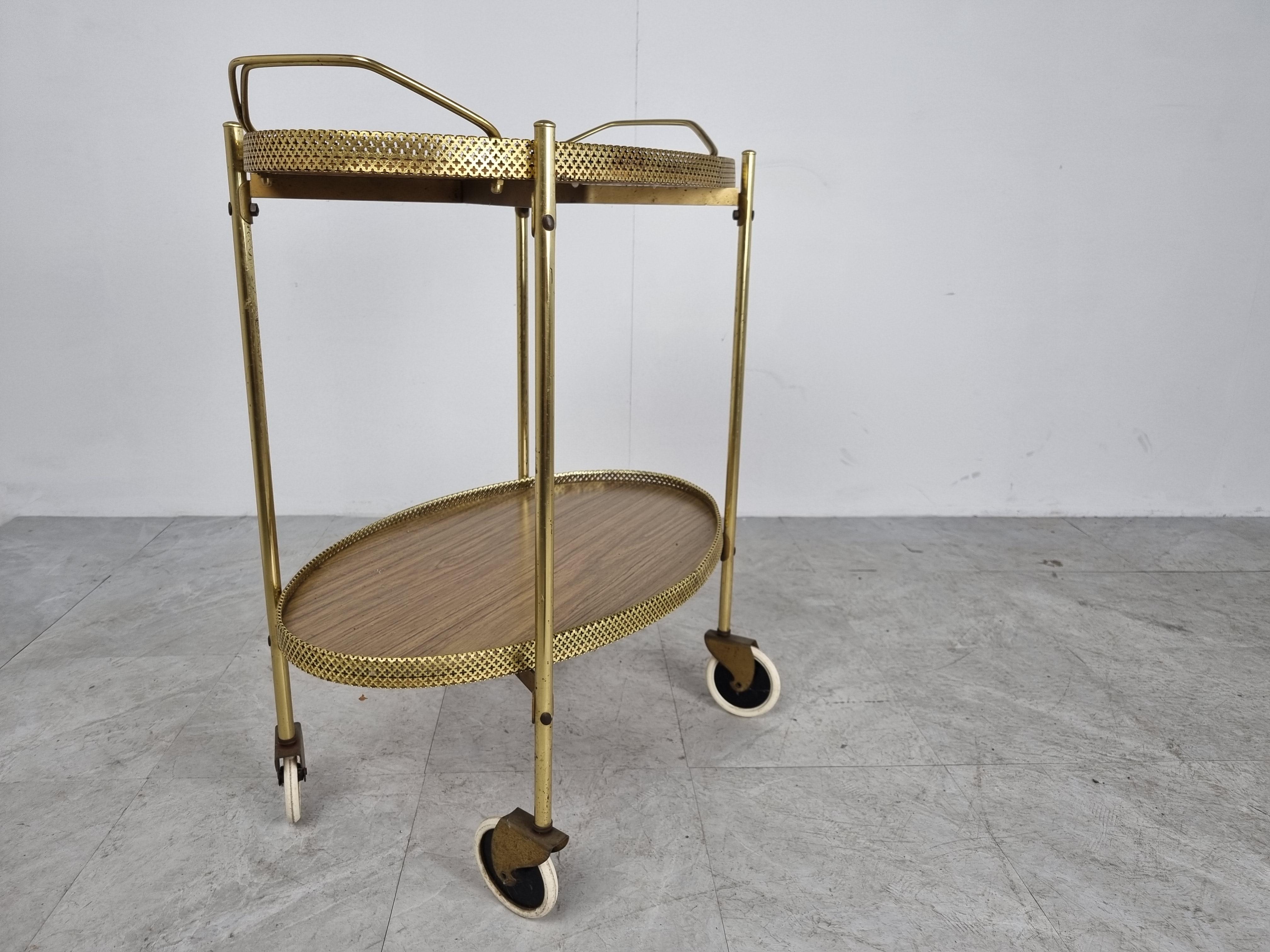 Mid-Century Modern Mid Century Drinks Trolley, 1950s For Sale