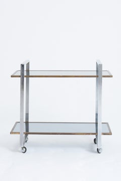 Carrito de bebidas de mediados de siglo