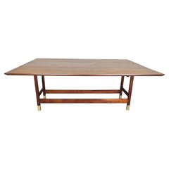 Mid-Century Drop-leaf Console Occasional or Serving Table After Harvey Probber