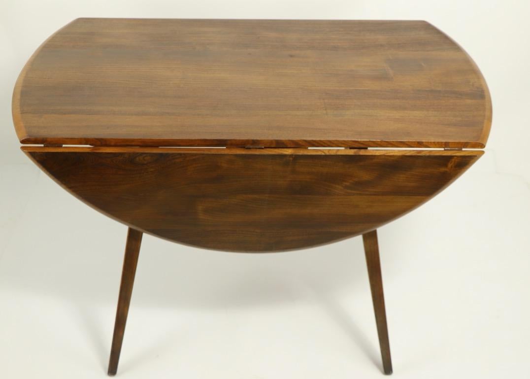 20th Century Mid Century Drop Leaf Dining Table by Lucien Ercolani for Ercol