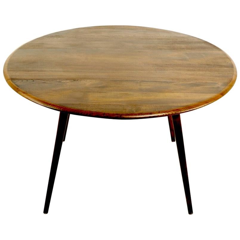 Mid Century Drop Leaf Dining Table by Lucien Ercolani for Ercol
