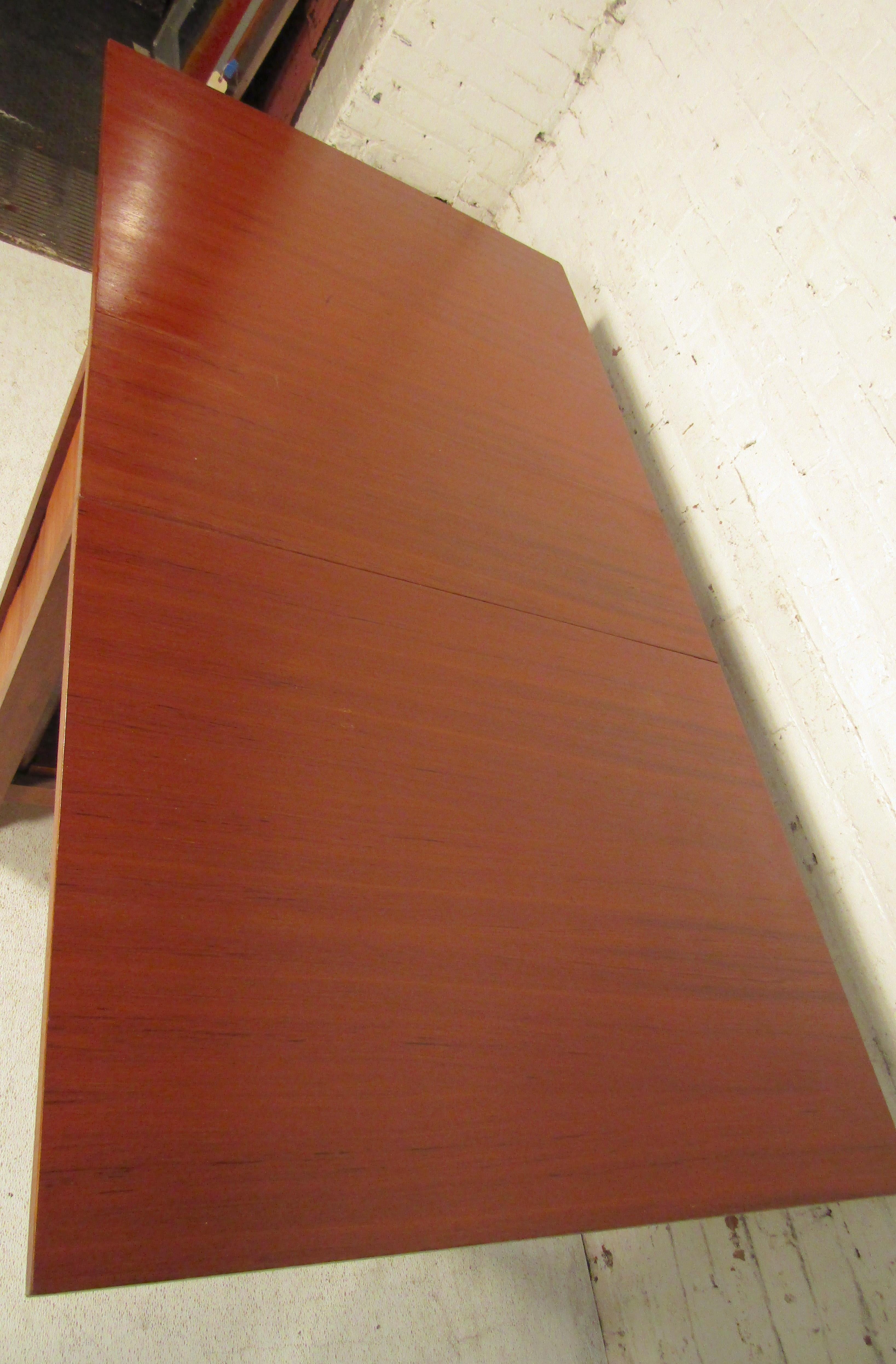 mid century drop leaf table and chairs