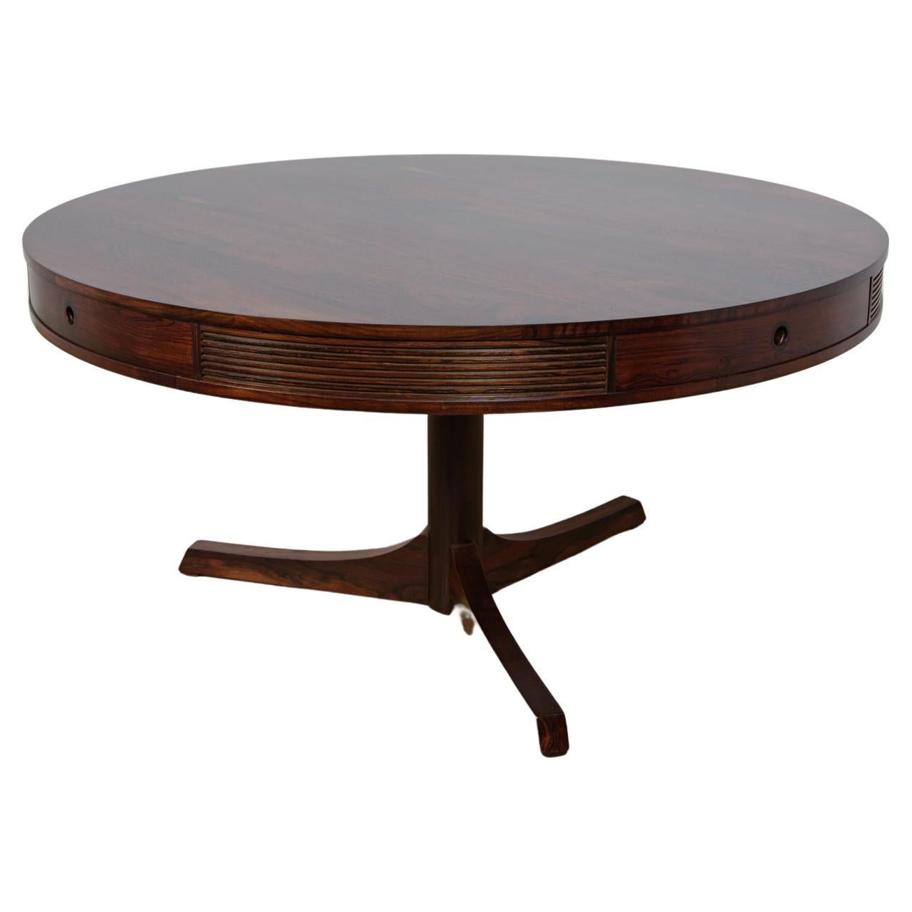 Mid Century Drum Dining Table  by Robert Heritage for Archie Shine, Great Britai For Sale