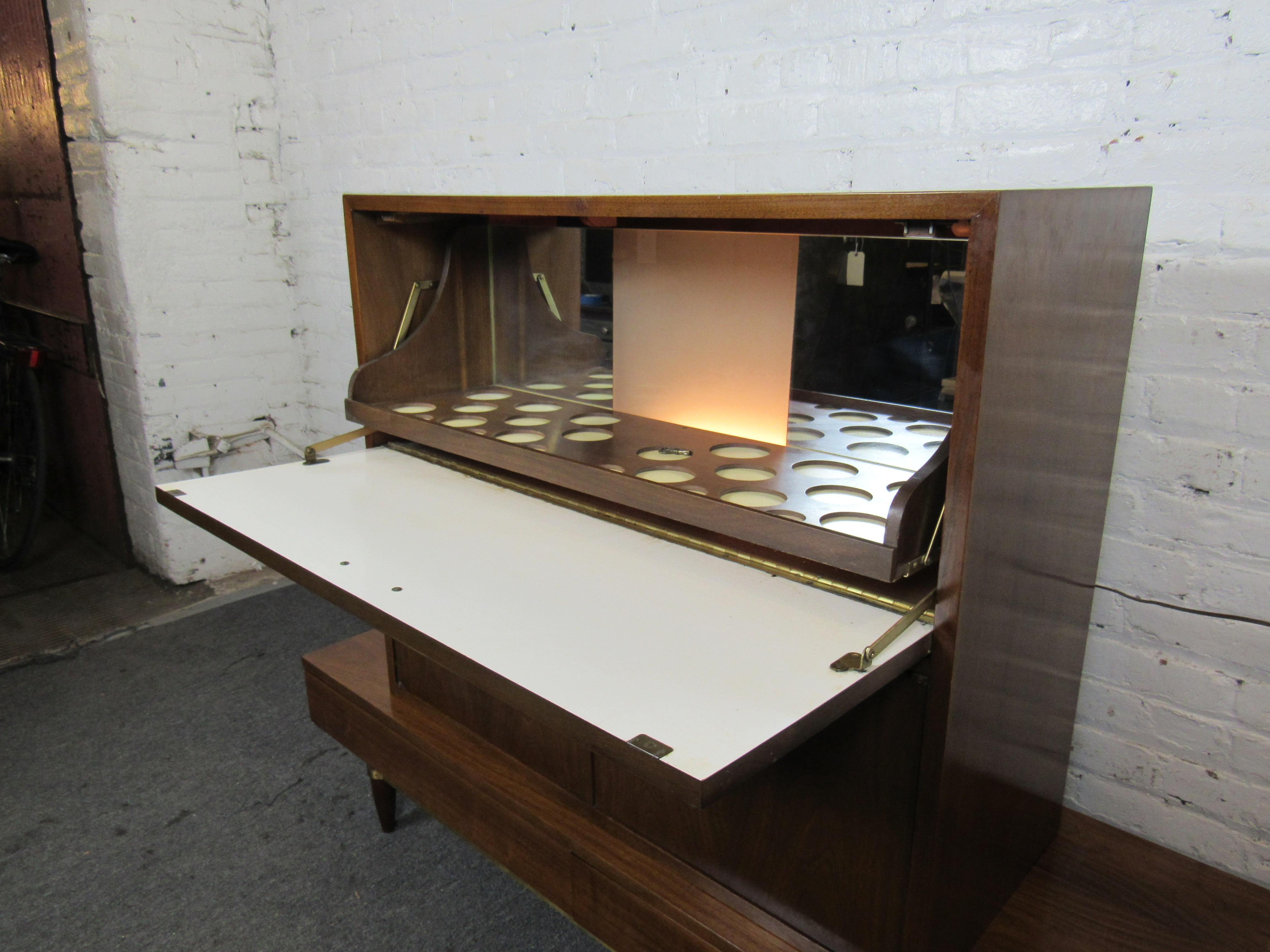 Mid-Century Modern Mid-Century Dry Bar Cabinet by Martinsville
