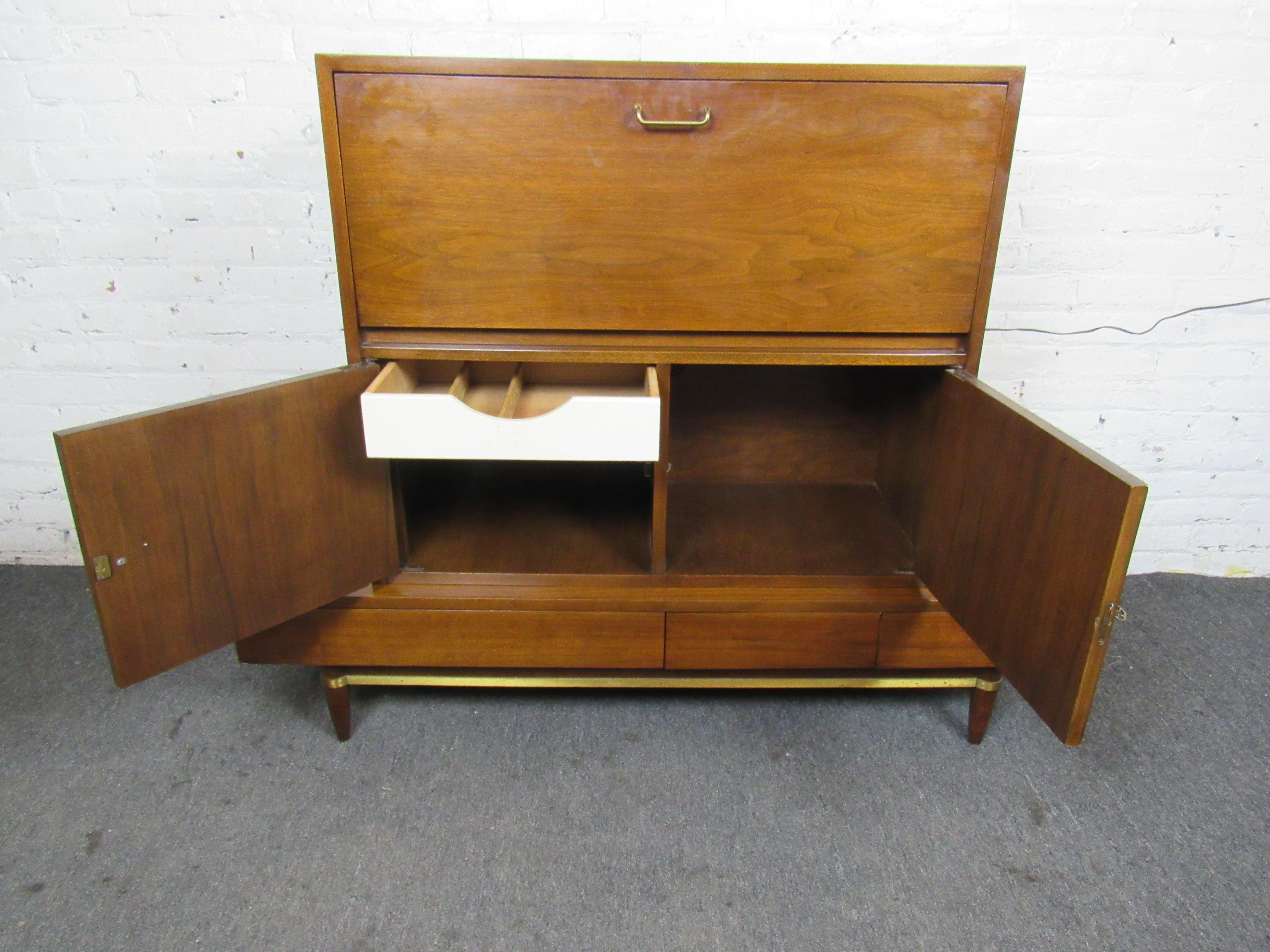 20th Century Mid-Century Dry Bar Cabinet by Martinsville