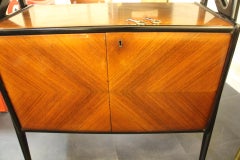 Midcentury Dry Bar Cabinet, Cocktail Bar Cabinet, Vittorio Dassi, Paolo Buffa