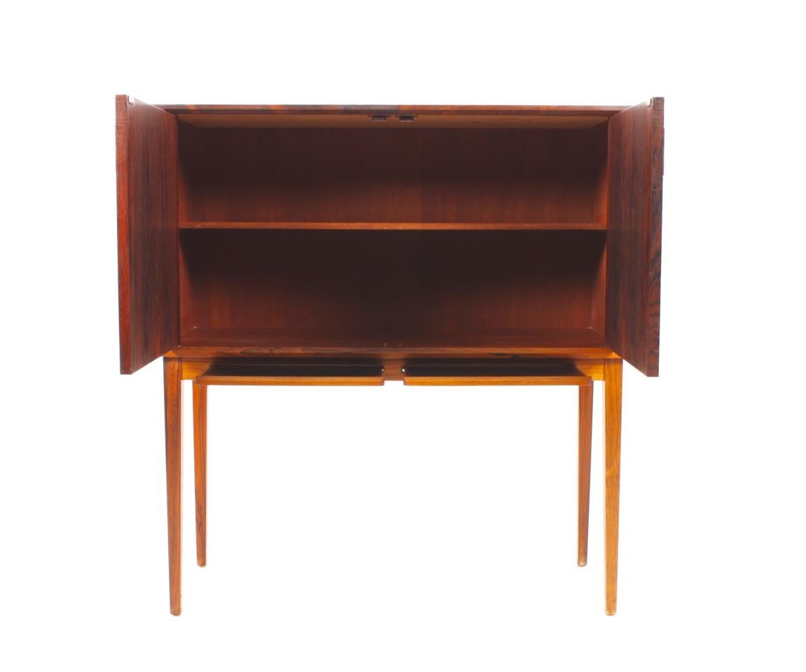 Mid-Century Modern dry bar, made in Denmark in the 1960s.