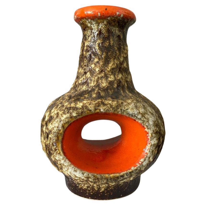 Dümler & Breiden Fette Lava-Vase aus der Jahrhundertmitte