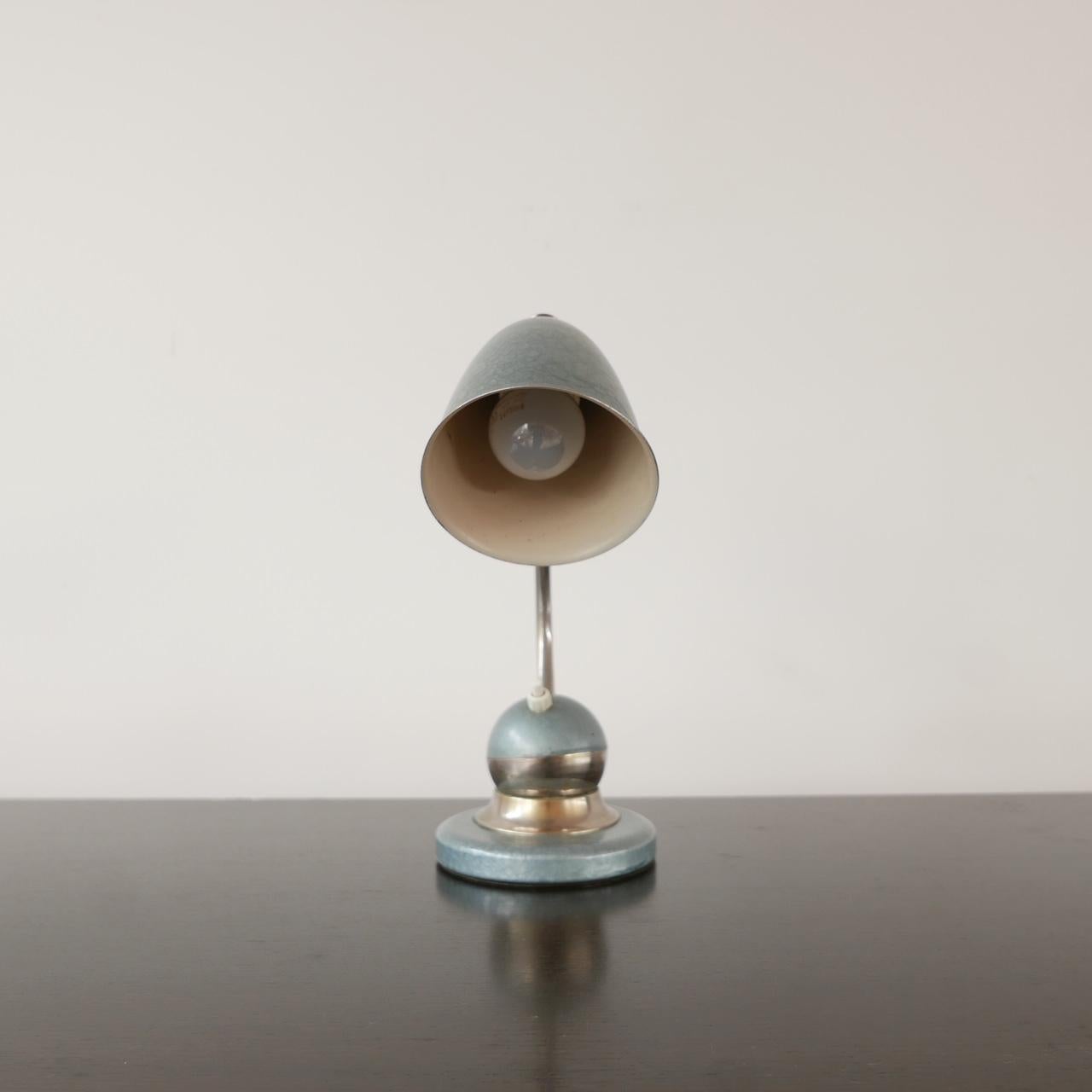 20th Century Mid-Century Dutch Ball Adjustable Table Lamp For Sale
