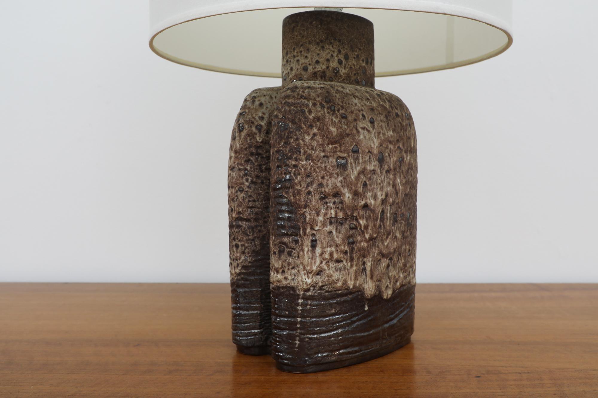 Mid-Century Dutch Ceramic Table Lamp For Sale 4