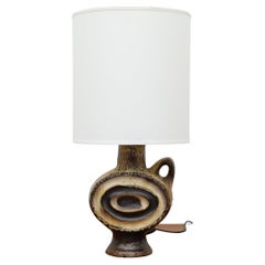 Retro Midcentury Dutch Ceramic Table Lamp