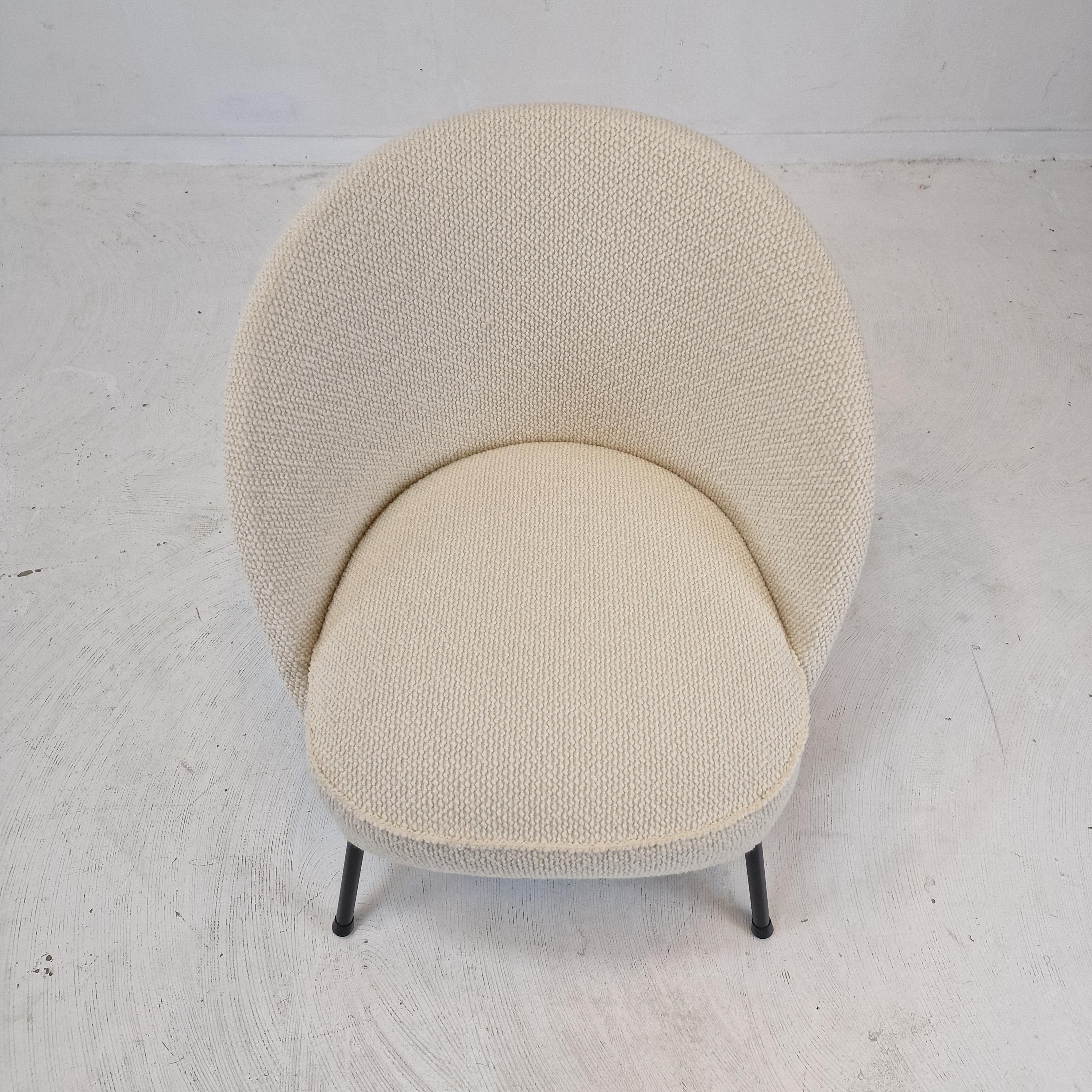 Midcentury Dutch Cocktail or Side Chair, 1970s For Sale 4
