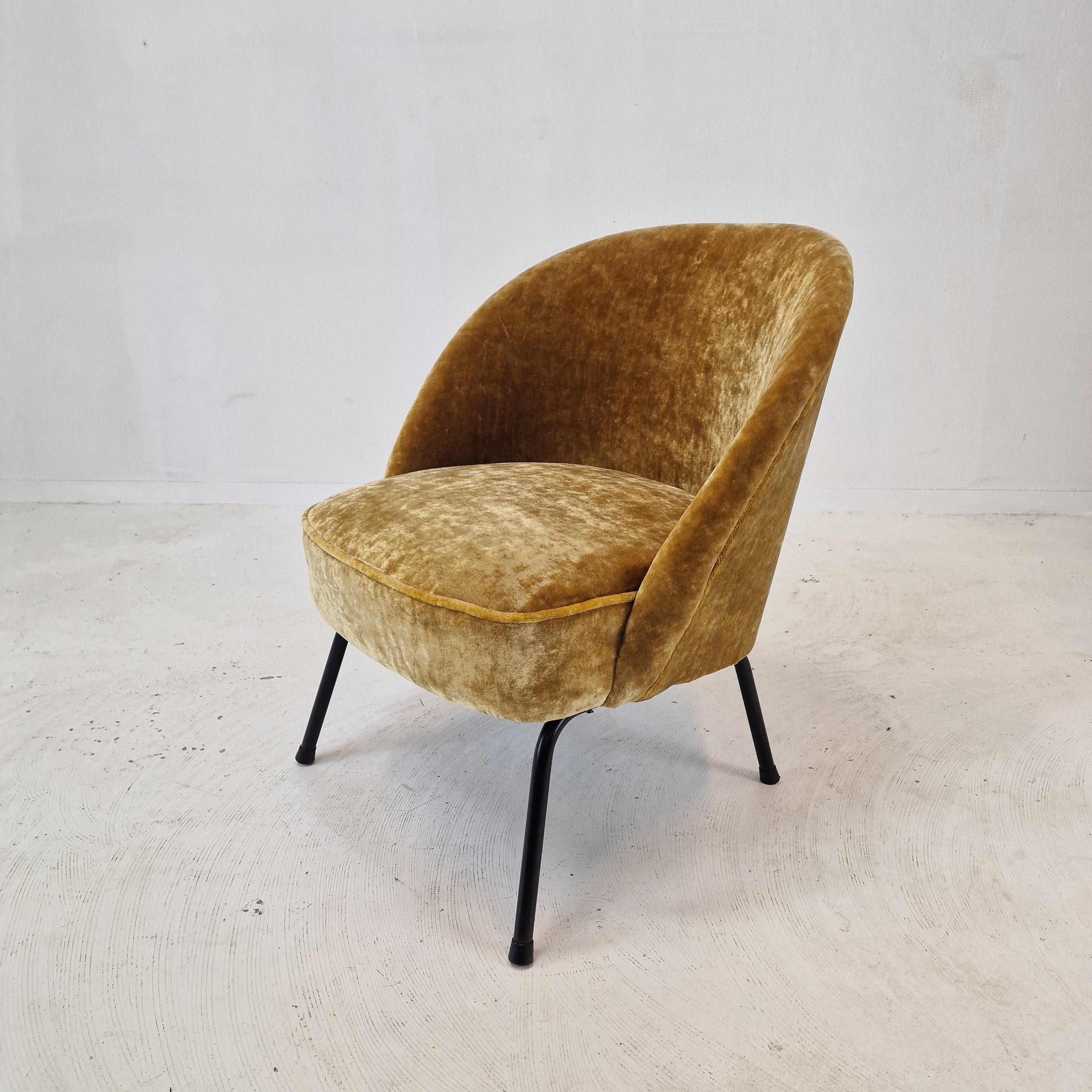 Midcentury Dutch Cocktail or Side Chair, 1970s 5