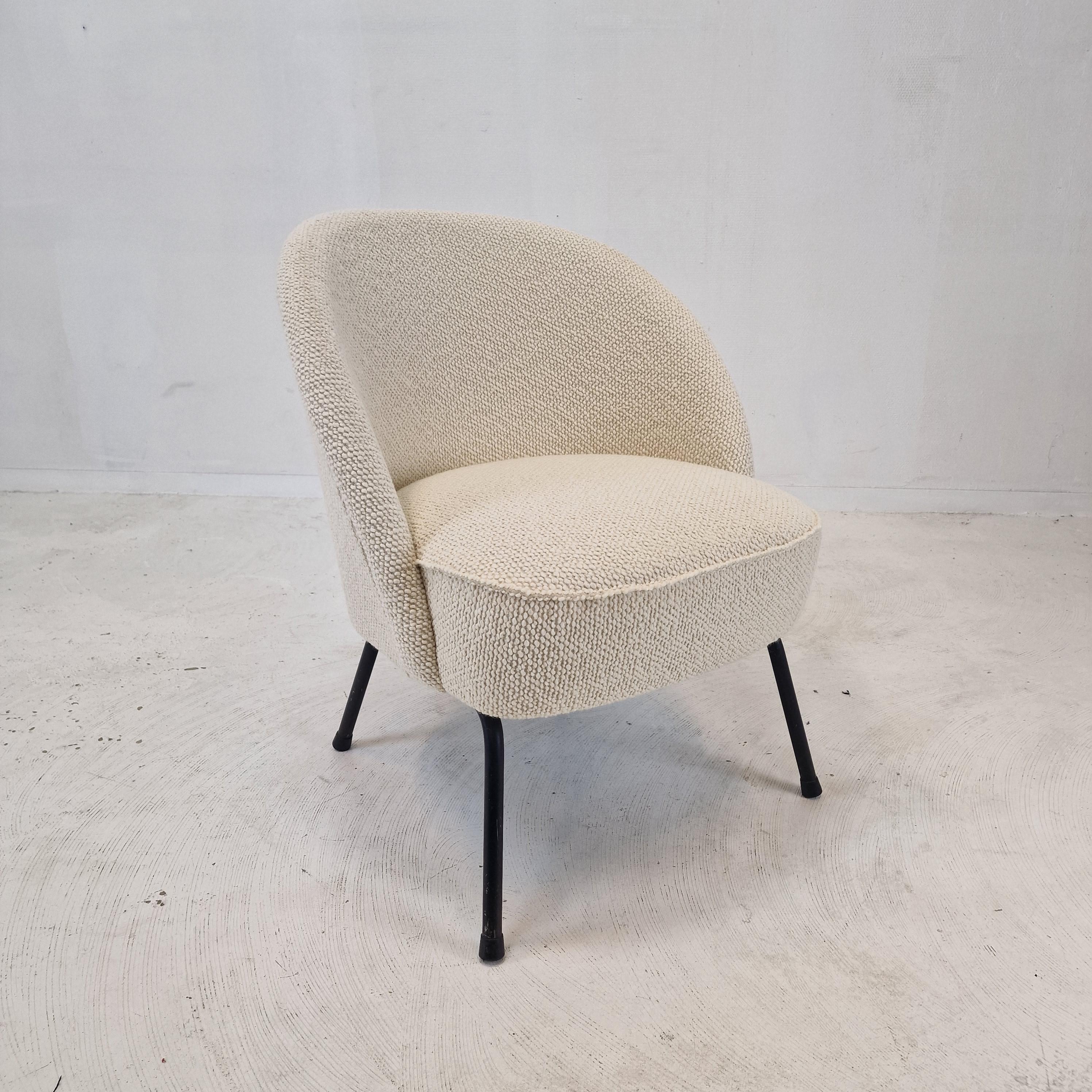 Midcentury Dutch Cocktail or Side Chair, 1970s For Sale 7