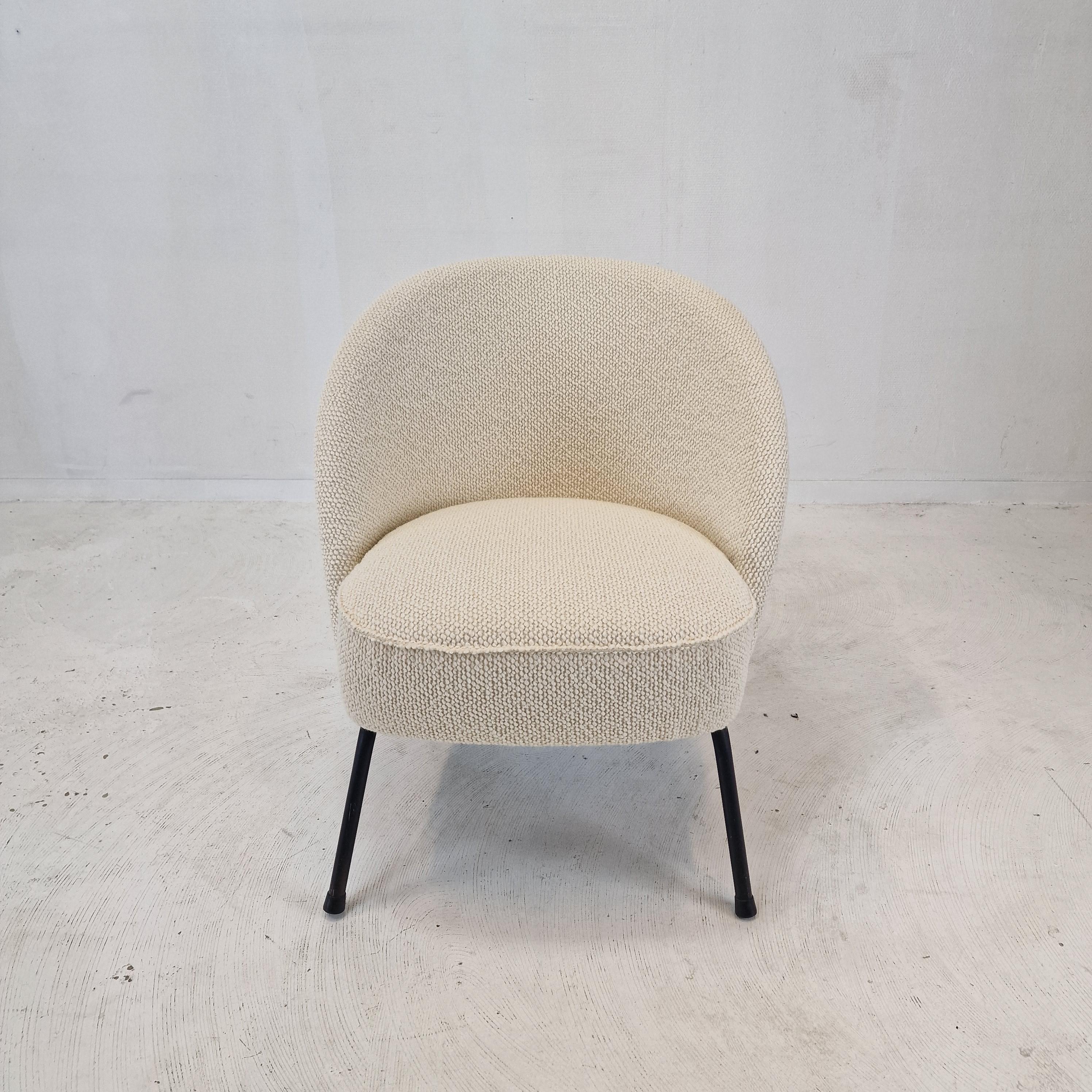 Midcentury Dutch Cocktail or Side Chair, 1970s For Sale 8