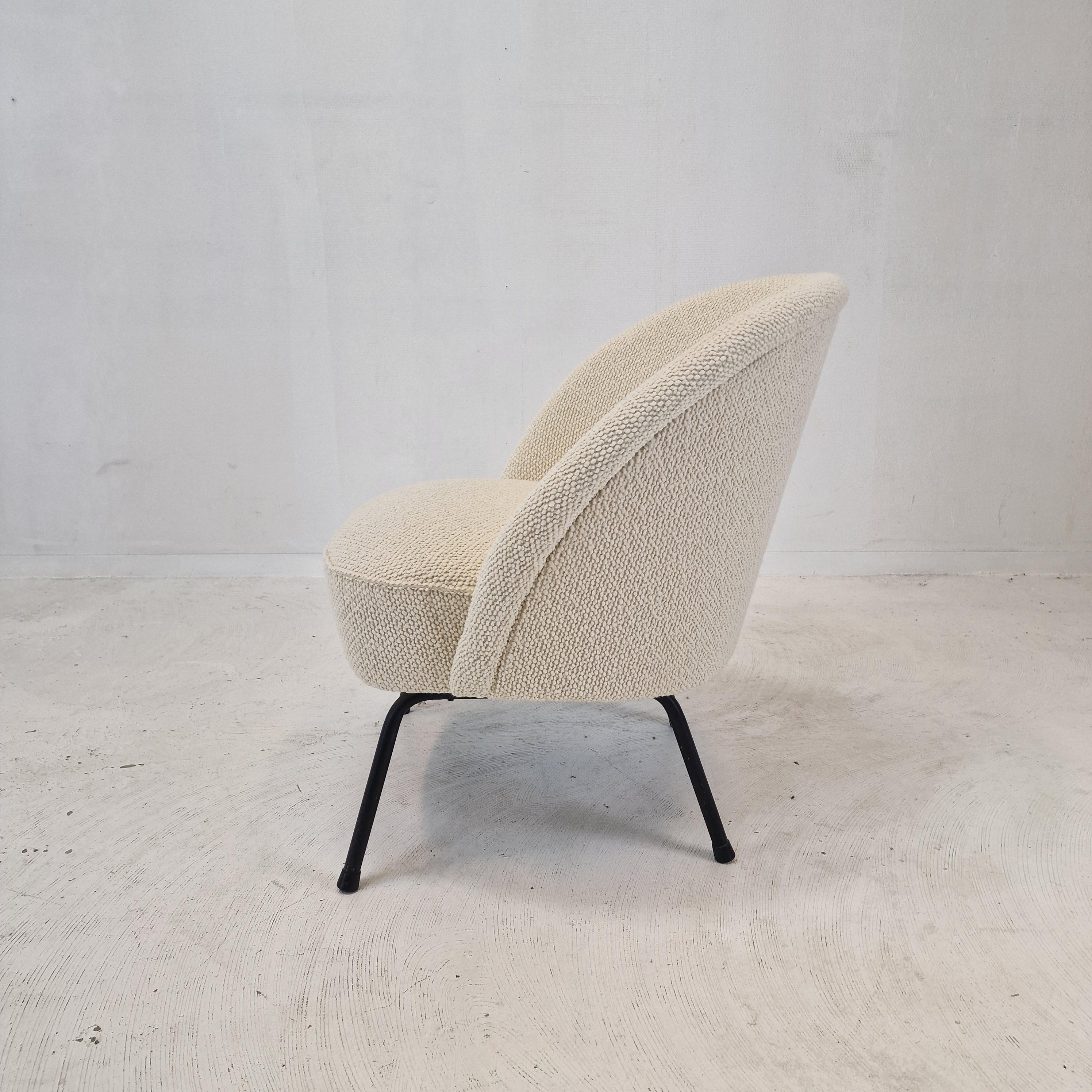 Midcentury Dutch Cocktail or Side Chair, 1970s For Sale 9