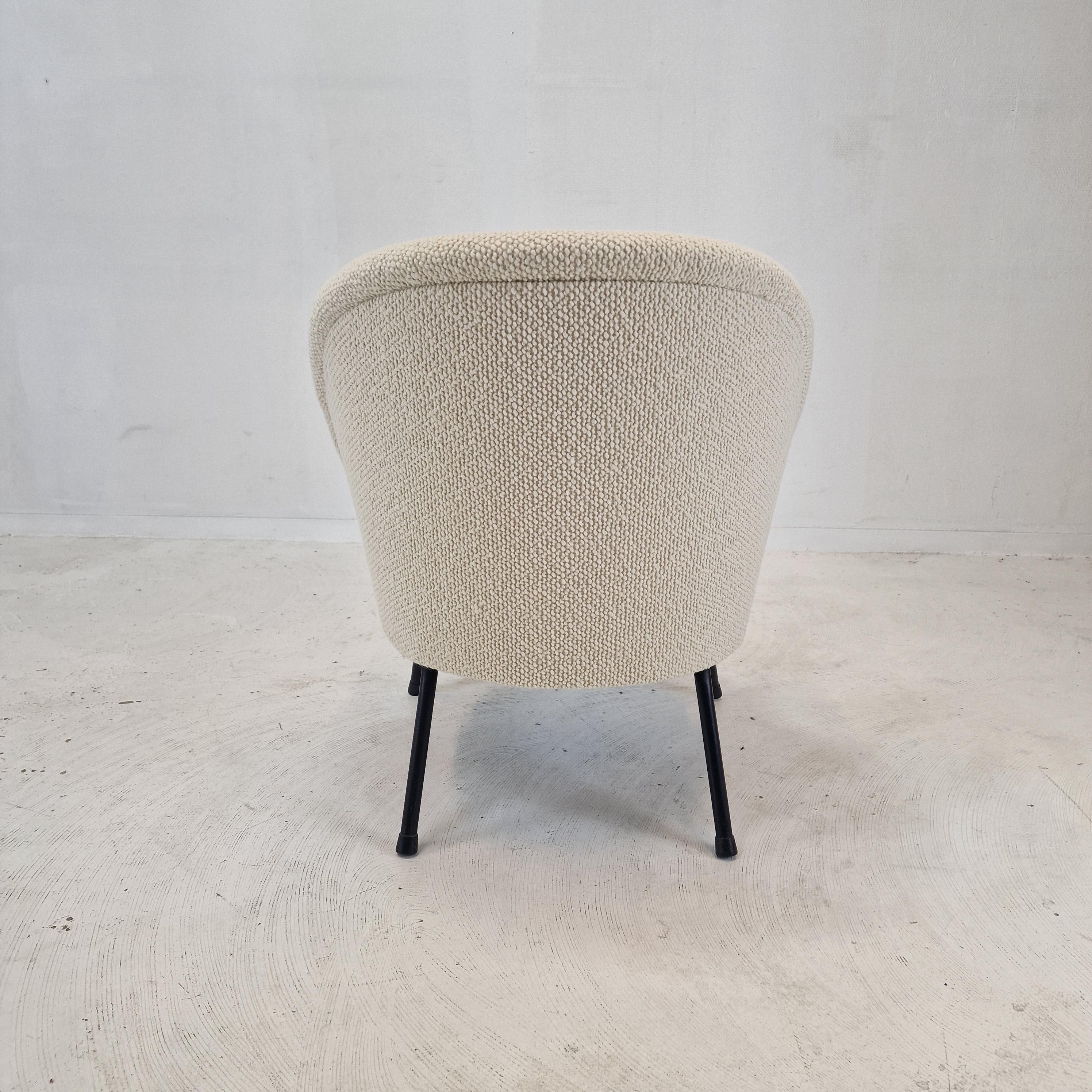 Midcentury Dutch Cocktail or Side Chair, 1970s For Sale 11