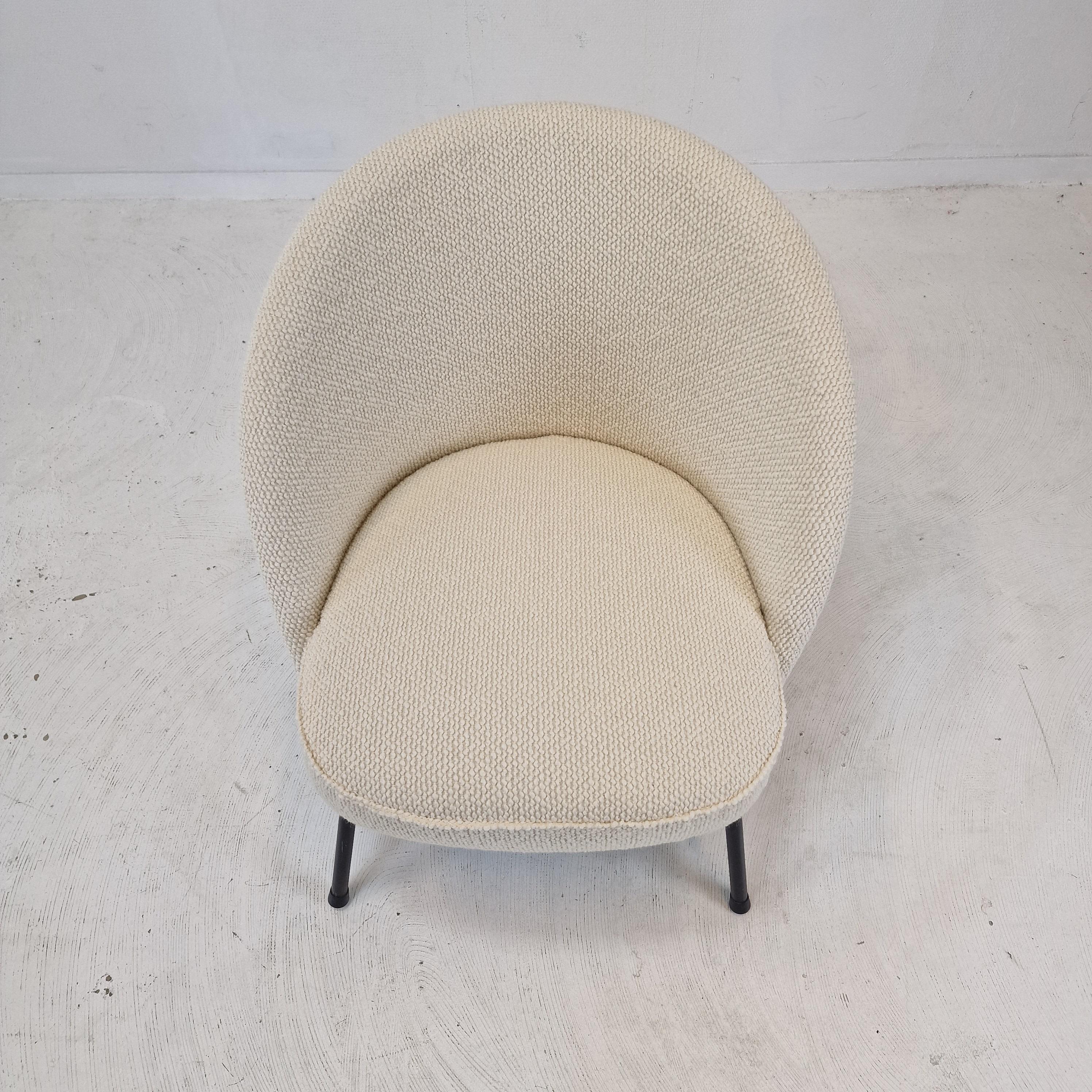 Midcentury Dutch Cocktail or Side Chair, 1970s For Sale 12