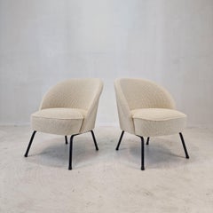 Chaise de cocktail ou d'appoint hollandaise du milieu du siècle, 1970