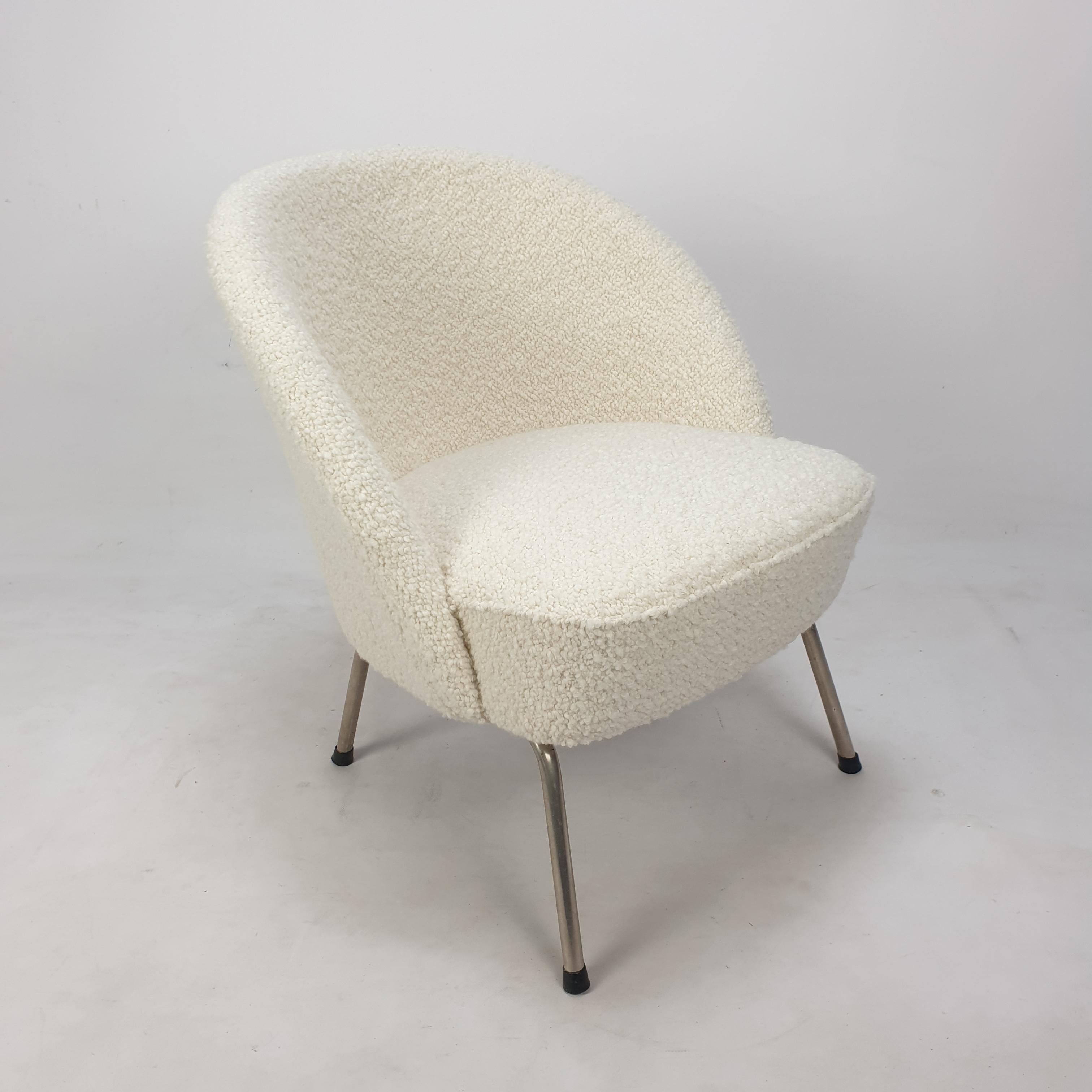 Mid-Century Modern Mid Century Dutch Cocktail or Side Chair, 1970's
