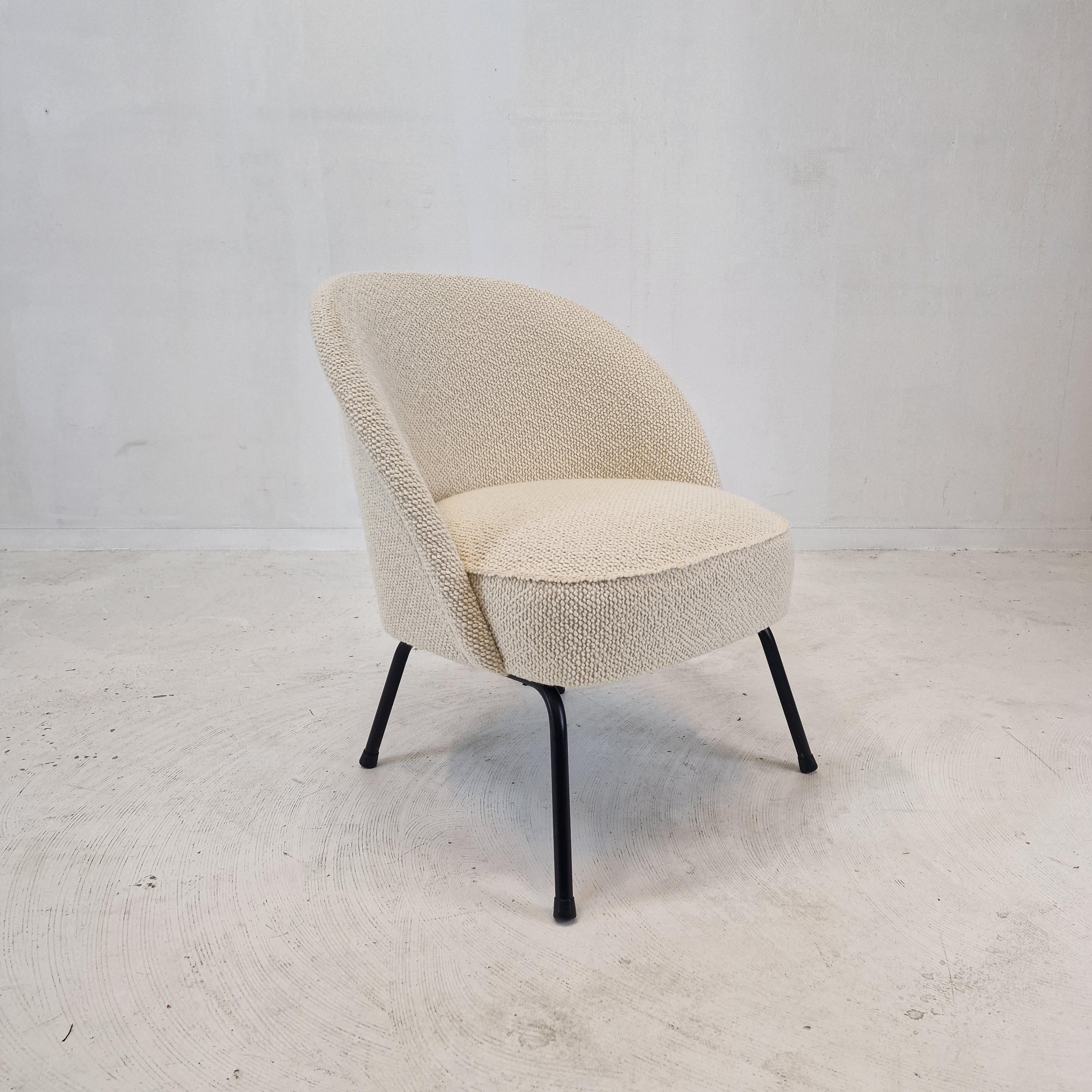 Late 20th Century Midcentury Dutch Cocktail or Side Chair, 1970s For Sale