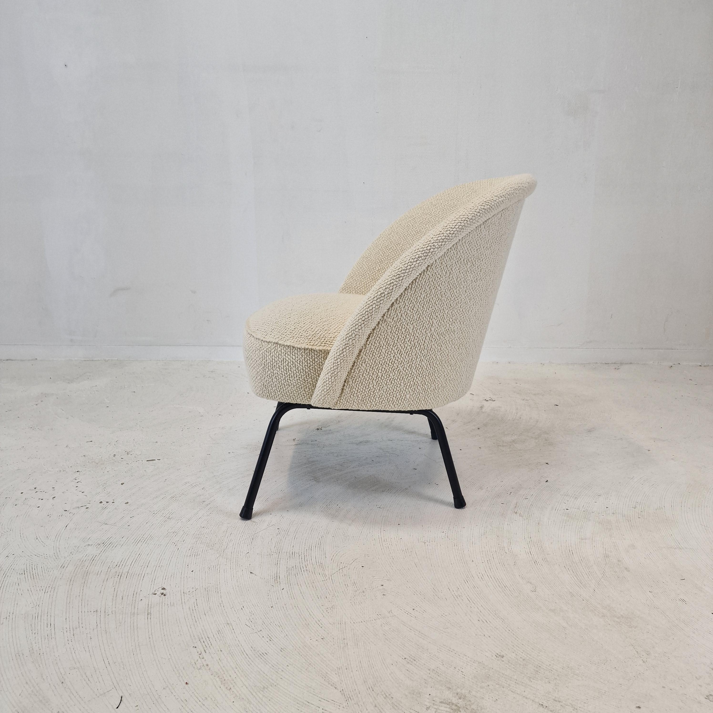 Midcentury Dutch Cocktail or Side Chair, 1970s For Sale 1