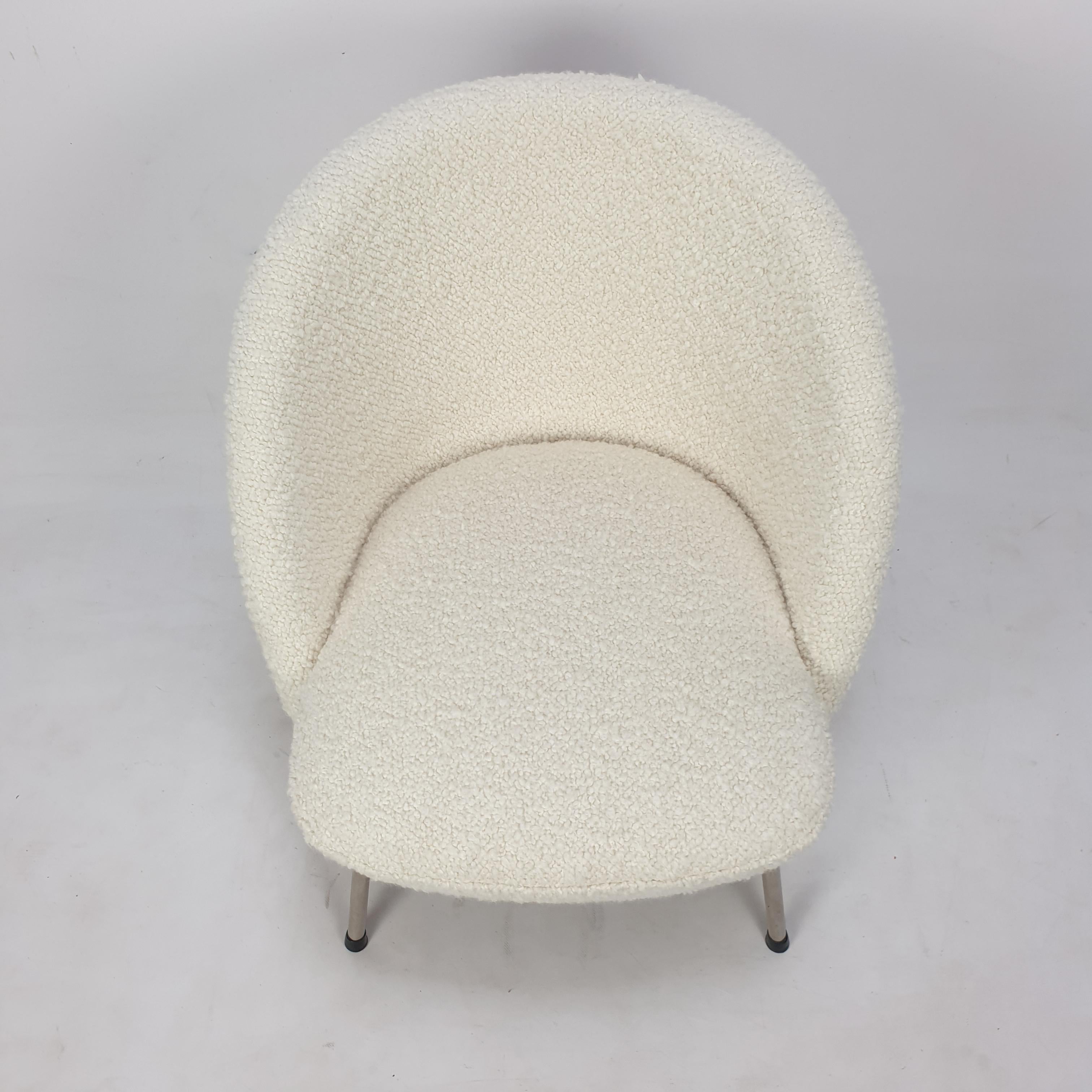 Mid Century Dutch Cocktail or Side Chair, 1970's 2