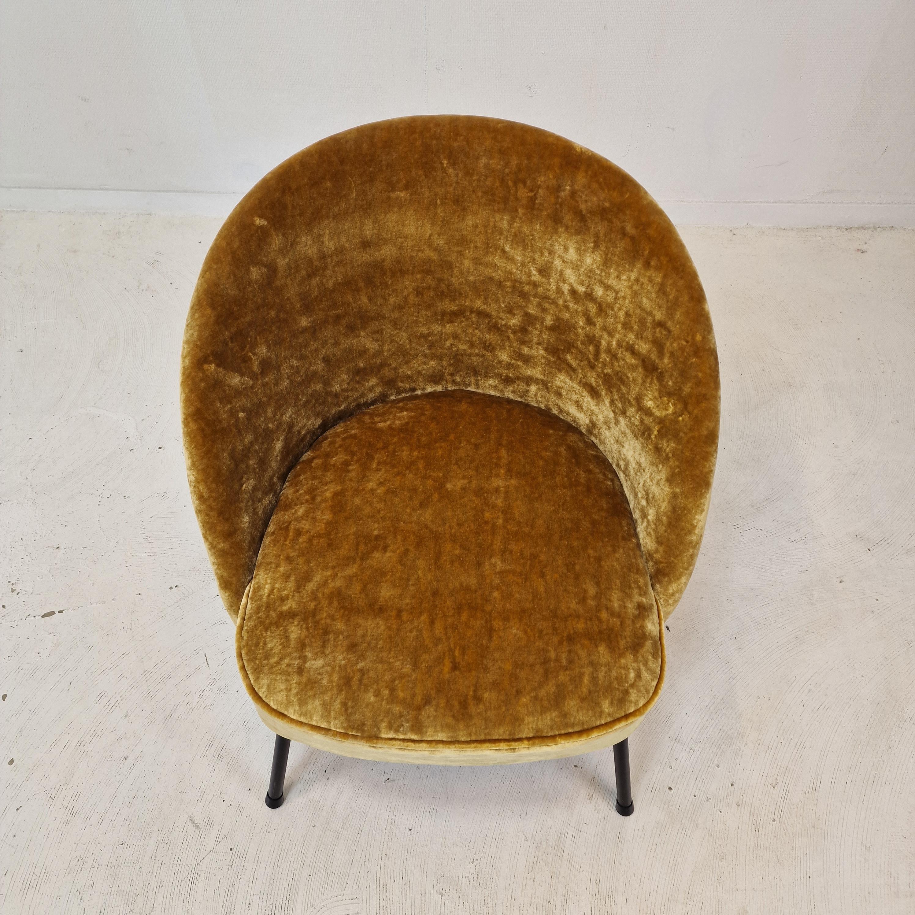 Midcentury Dutch Cocktail or Side Chair, 1970s 2