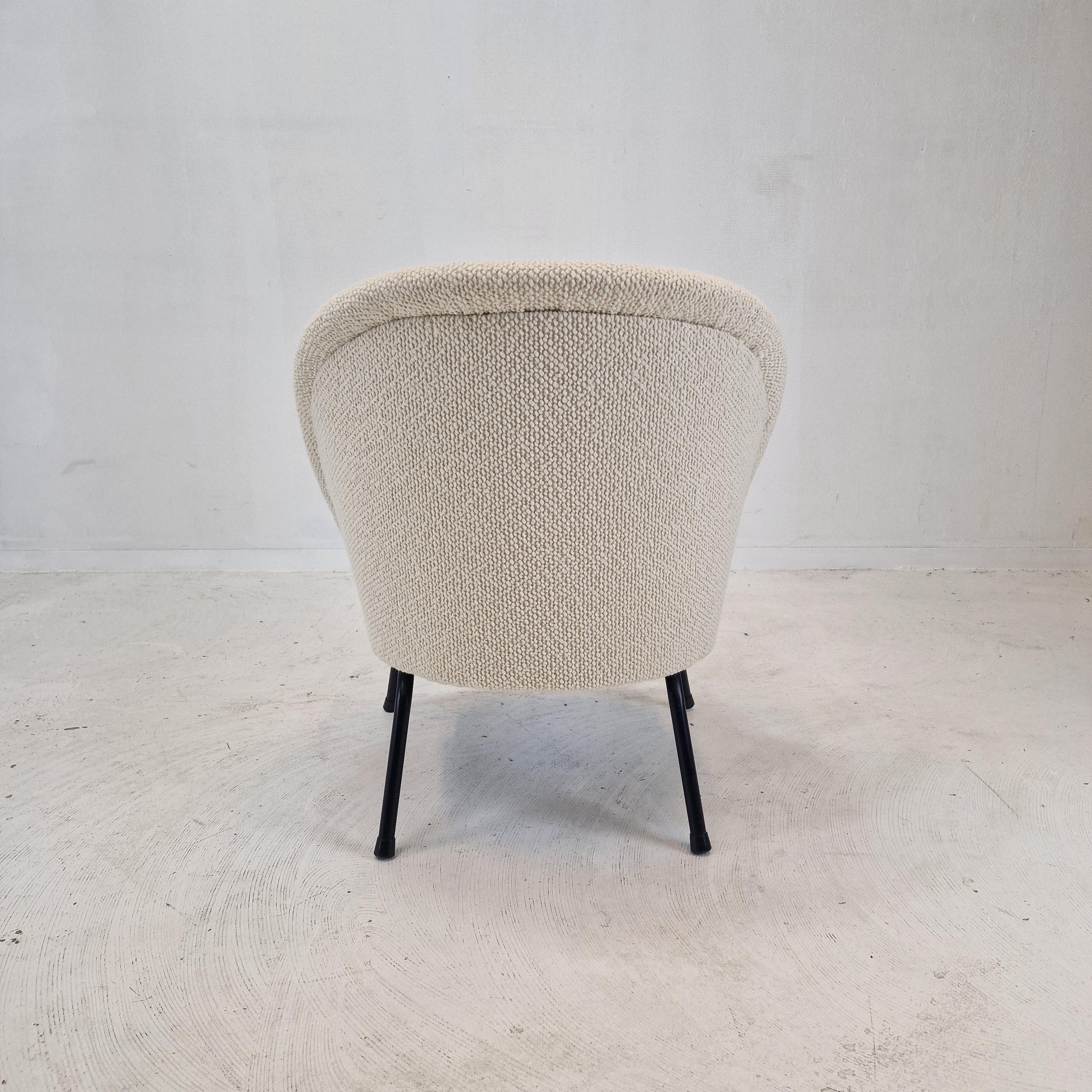 Midcentury Dutch Cocktail or Side Chair, 1970s For Sale 3