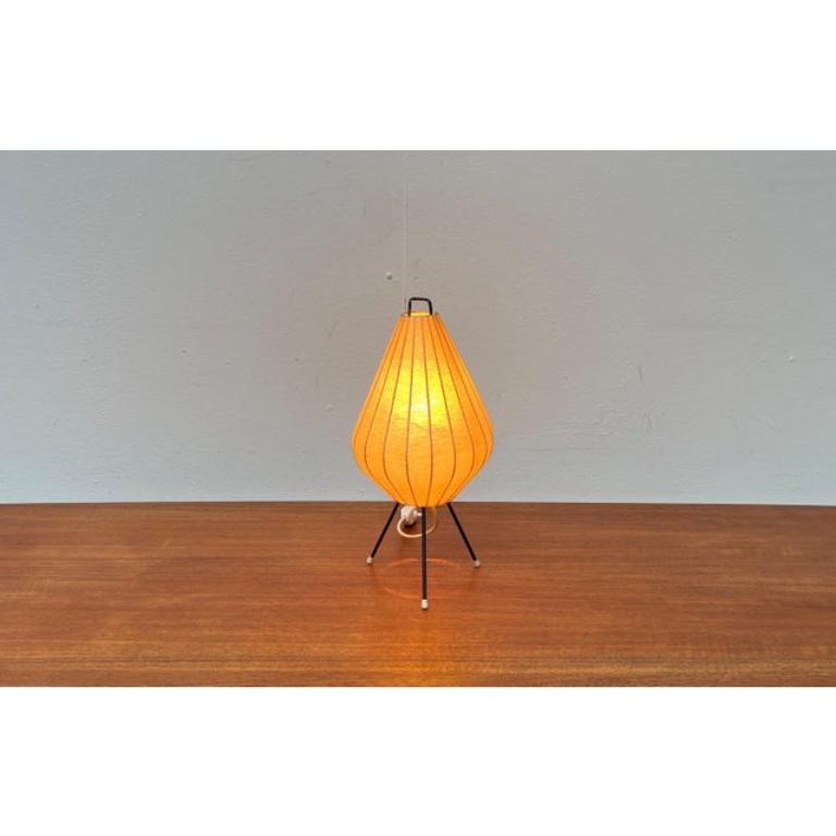Mid-Century Dutch Cocoon Minimalist Tripod Table Lamp from Artimeta, 1960s For Sale 2